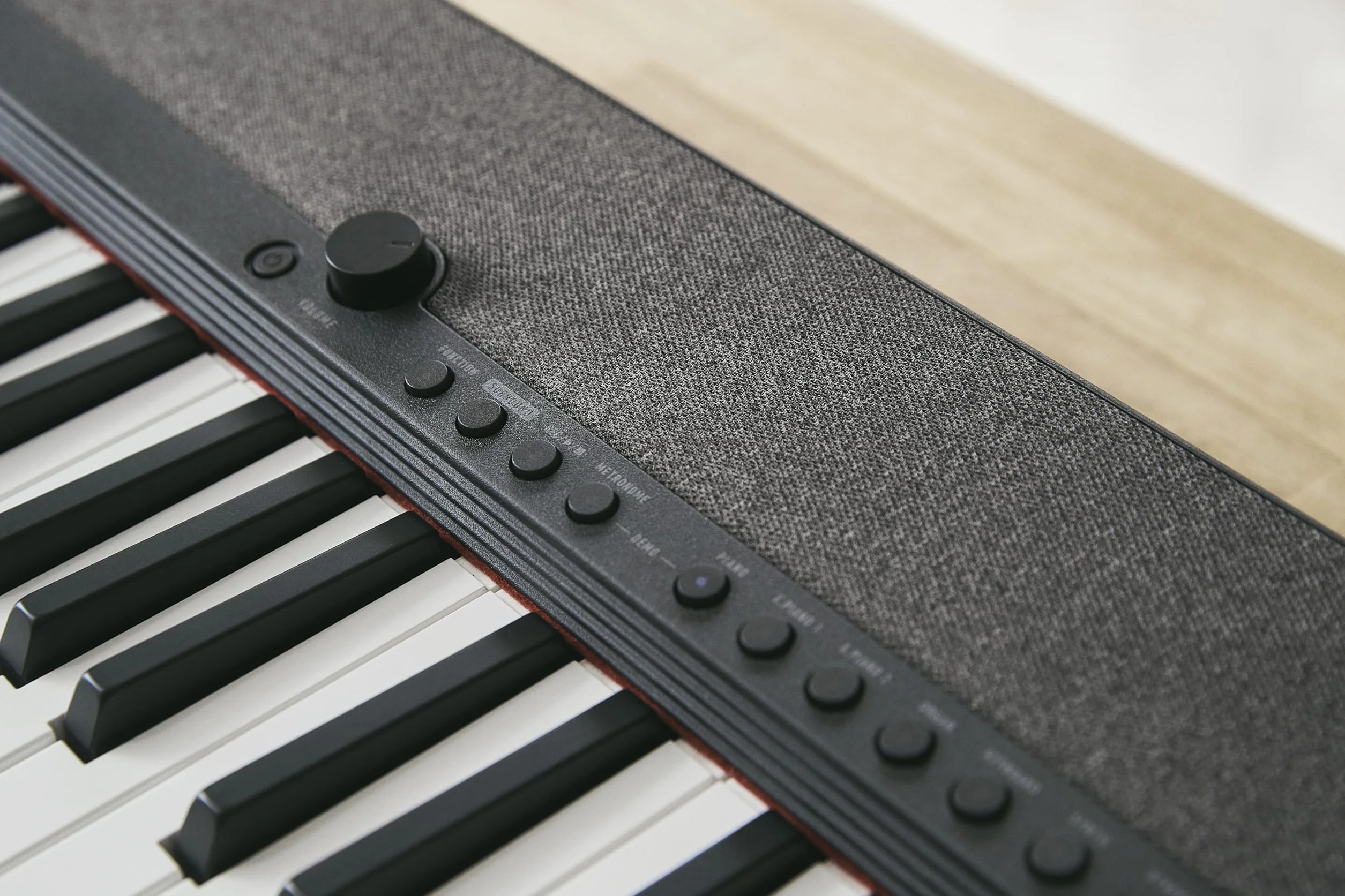 Casio CT-S1-76BK - Teclado de piano con 76 teclas sensibles a la velocidad y 61 tonos en negro