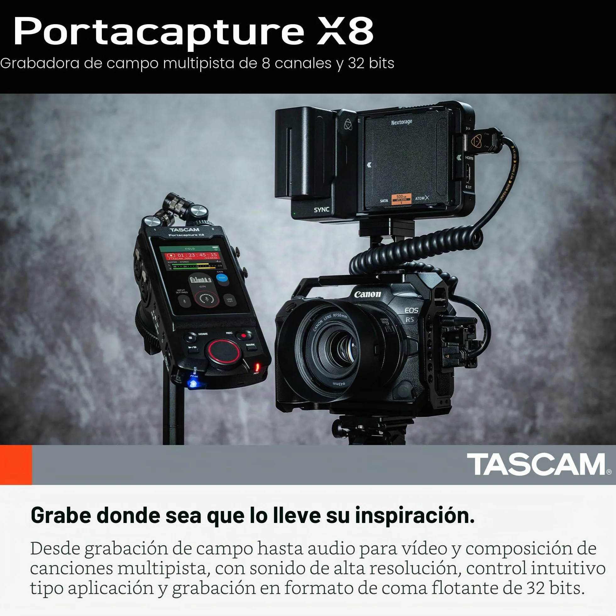 Tascam PORTACAPTURE X8