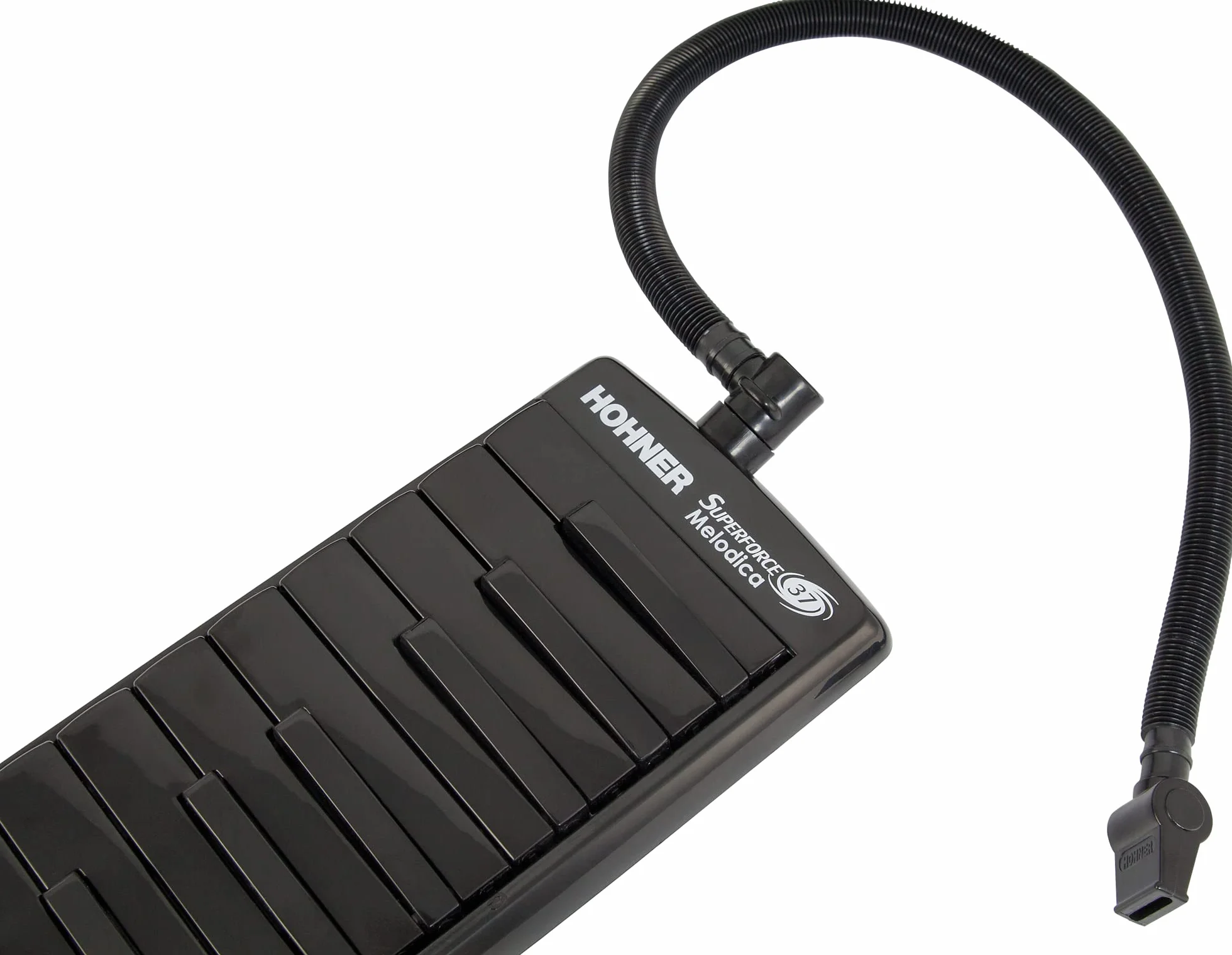 HOHNER Melodica, Superforce 37, negro, teclas negras