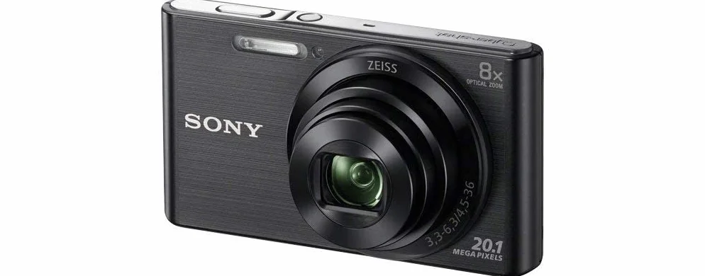 Sony DSCW830 Cámara digital compacta 20.1 MP zoom óptico 8x LCD 2.7 pulgadas renovada