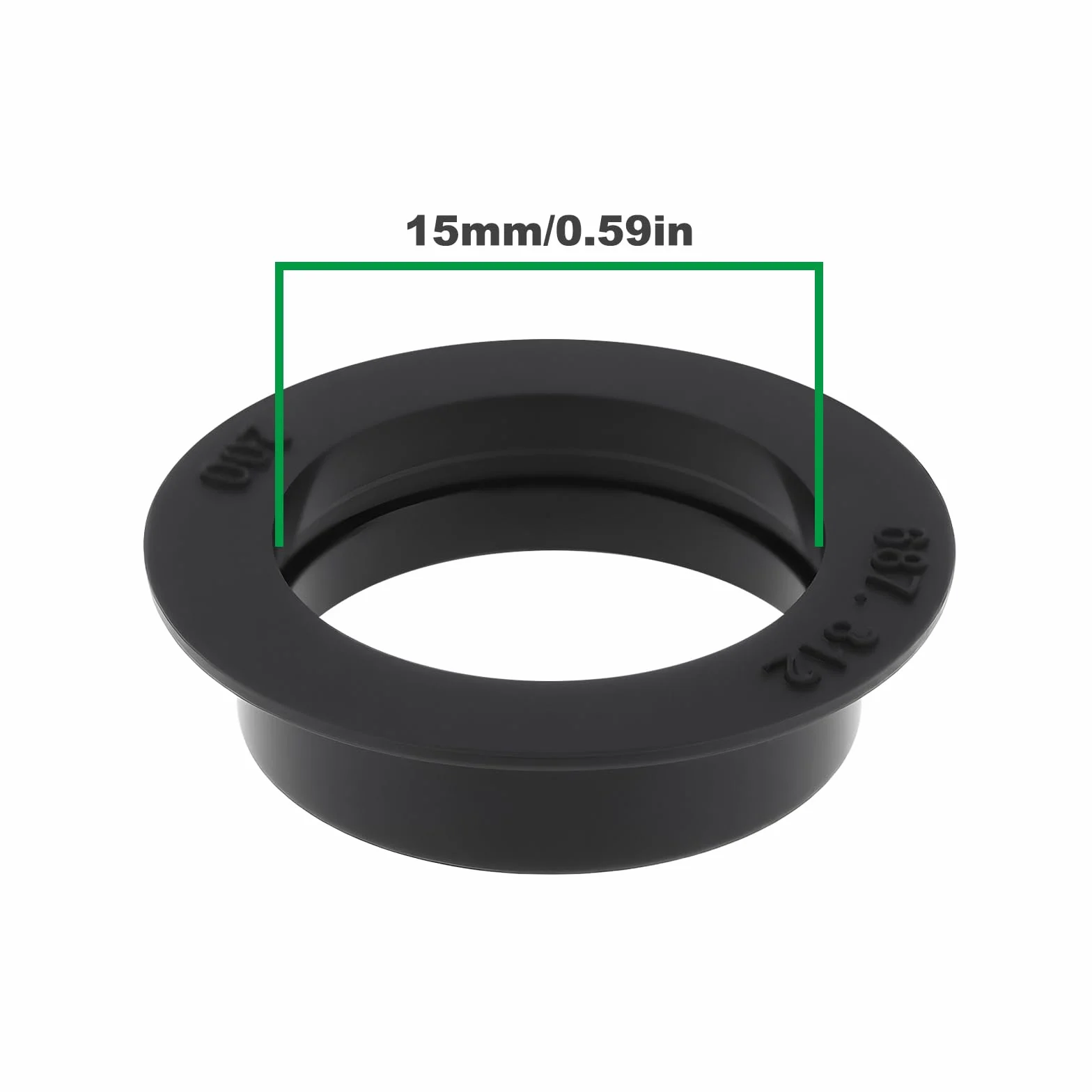 OTOTEC 5 Juntas Tóricas de Goma para Sensor de Aparcamiento Color Negro 247013 Compatibles con Audi 1S0919275