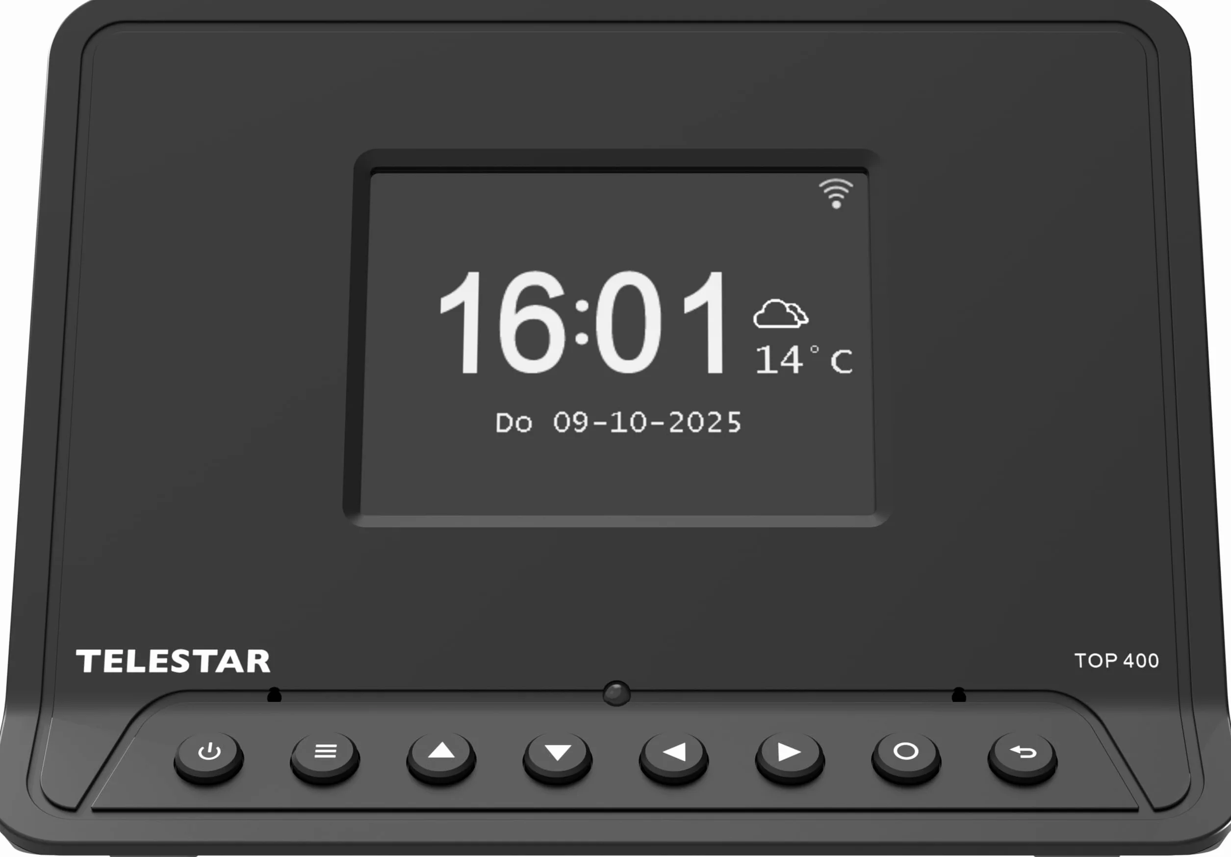 TELESTAR Top 400 – Adaptador HiFi para actualizar Equipos HiFi – Negro | Radio por Internet, DAB+, streaming, Bluetooth audio y transmisión, grabación USB, modo hotel y nocturno
