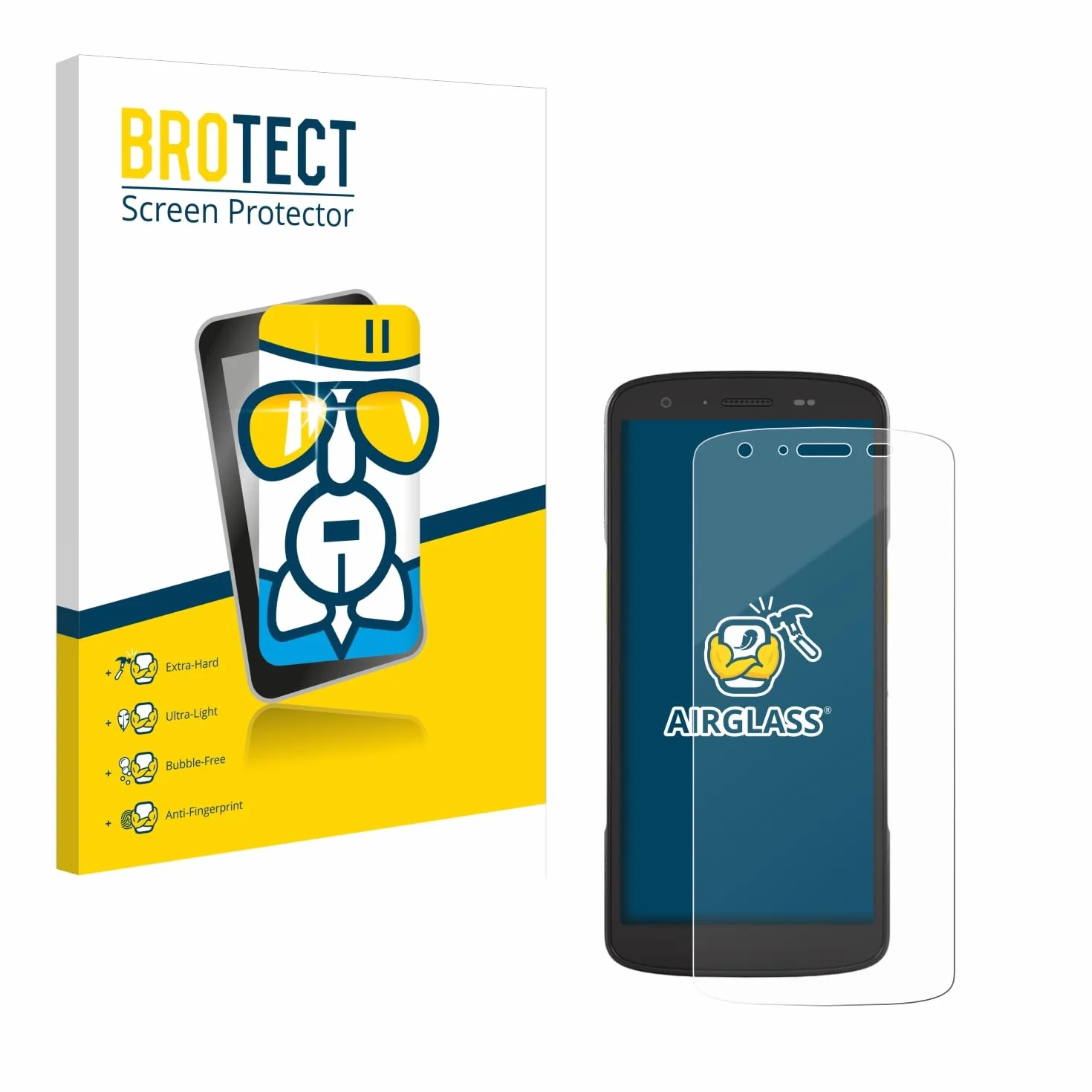BROTECT Szkło Ochronne do Zebra TC22 TC27 3 szt. 9H