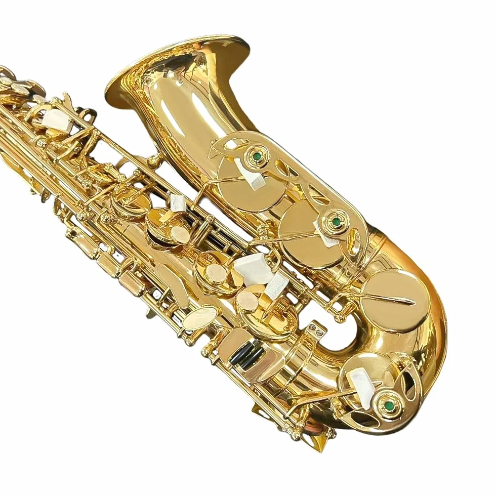 Kit completo de saxofón alto E Flat para adultos, saxofón alto, con funda de transporte, correas para boquilla, lengüetas, saxofón, kit para principiantes