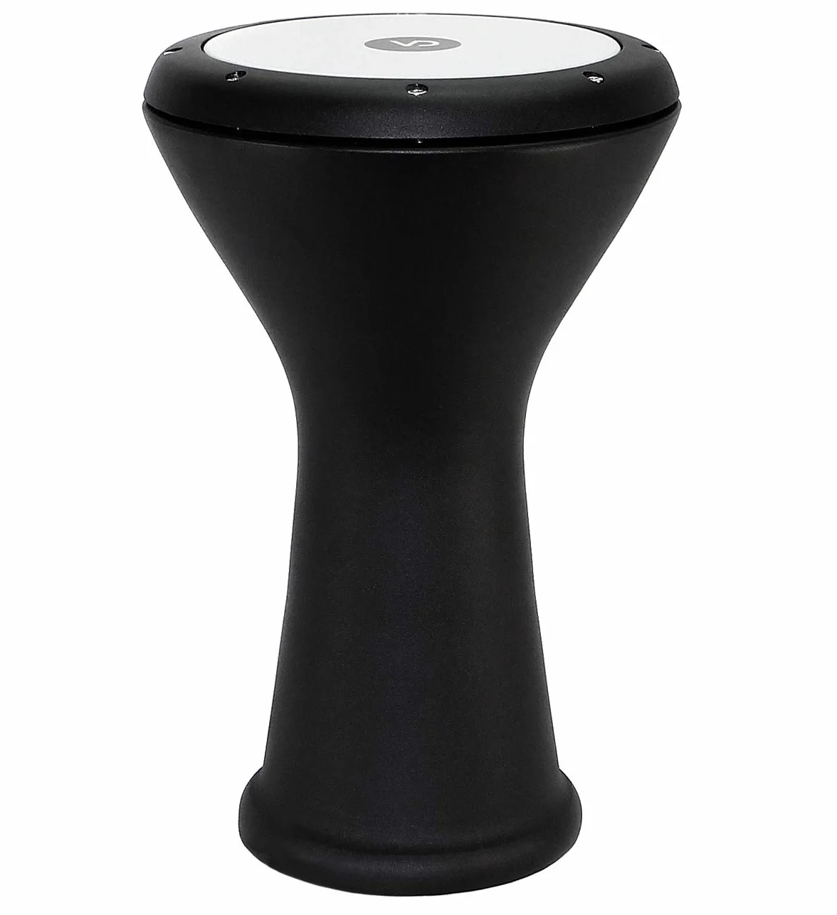 Orientalische Profi Solo Darbuka Schwarz Matt Lackiert