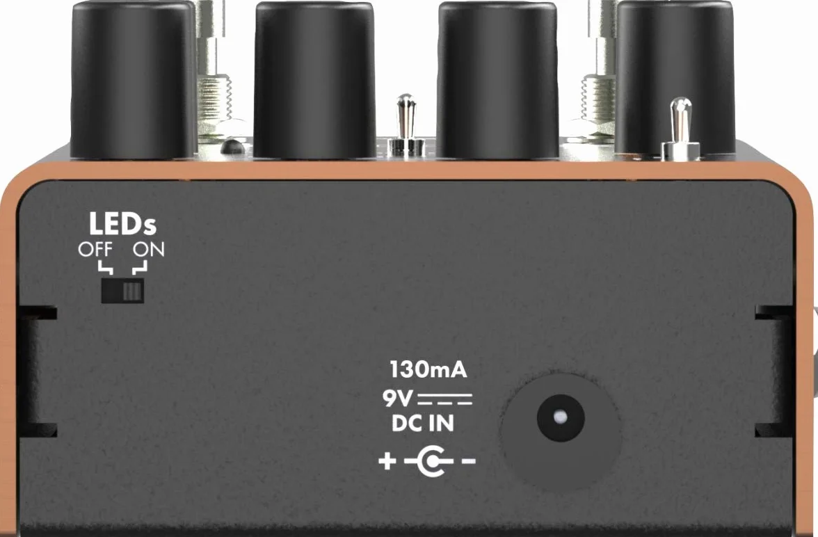 Fender® »ACOUSTIC PREVERB« Pedal de efecto para guitarra acústica
