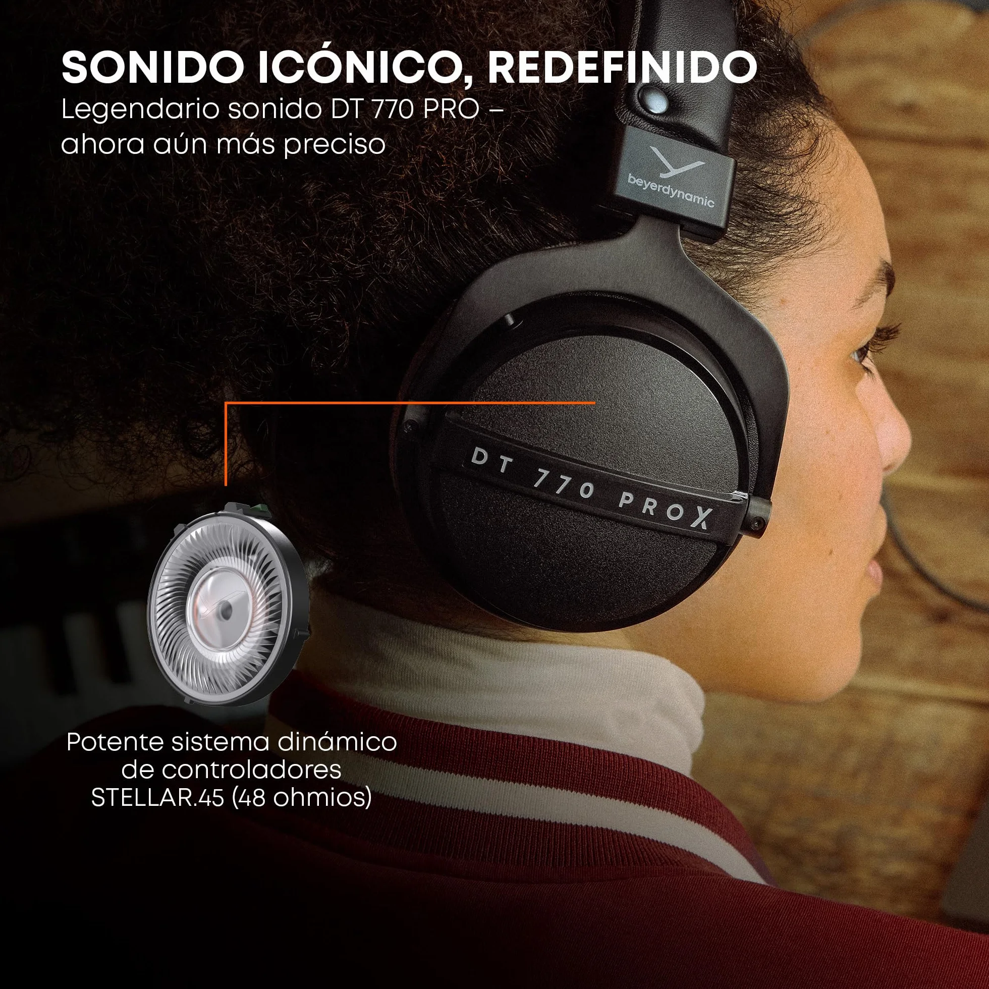 beyerdynamic DT 770 Pro X - Auriculares de Estudio para grabación y monitoreo (Cerrados)
