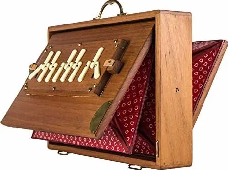 Shruti Box Instrumento musical, M2 Low G Shruti Box con bolsa de transporte