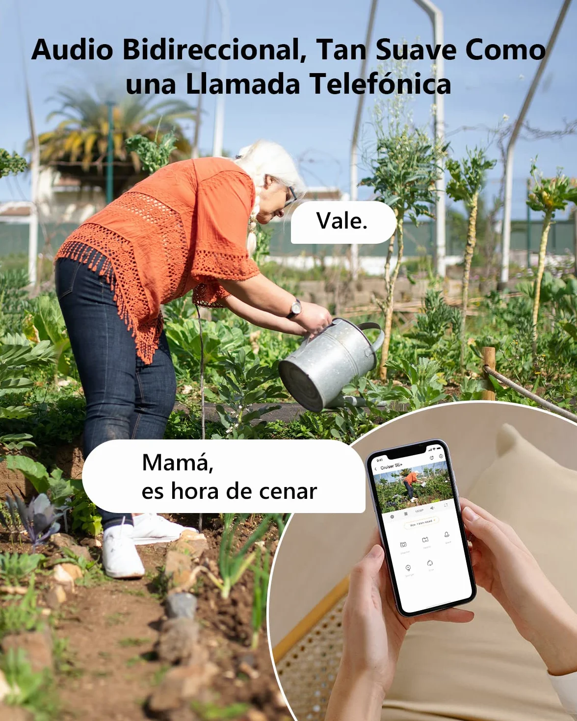 Imou 2K Cámara Vigilancia WiFi Exterior 360° PTZ IP Seguridad AI Detección Humana Seguimiento Automático Visión Nocturna Color 30M IP66