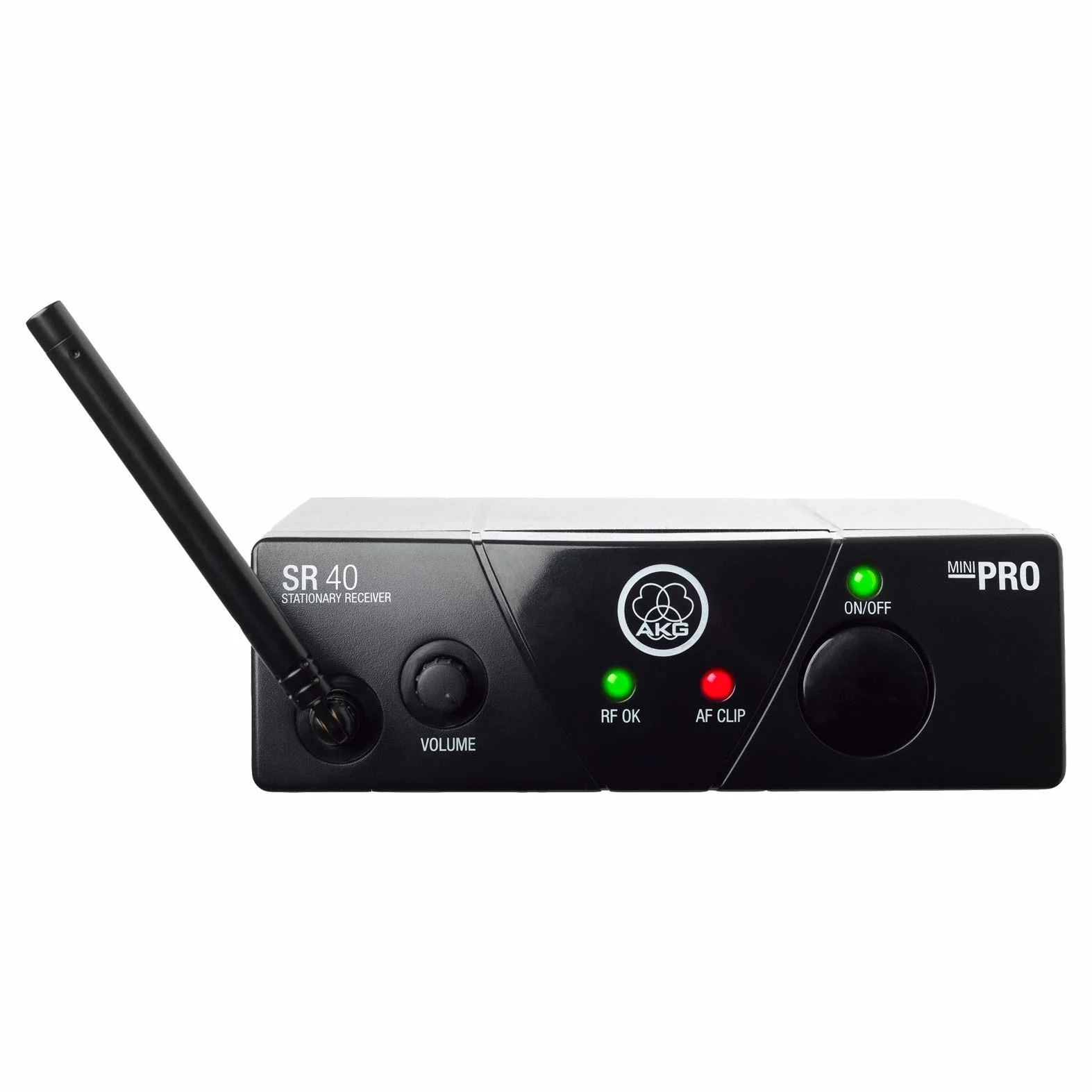 AKG WMS40 MINI VOC ISM3 - Micrófono inalámbrico (vocal, banda UHF), color negro