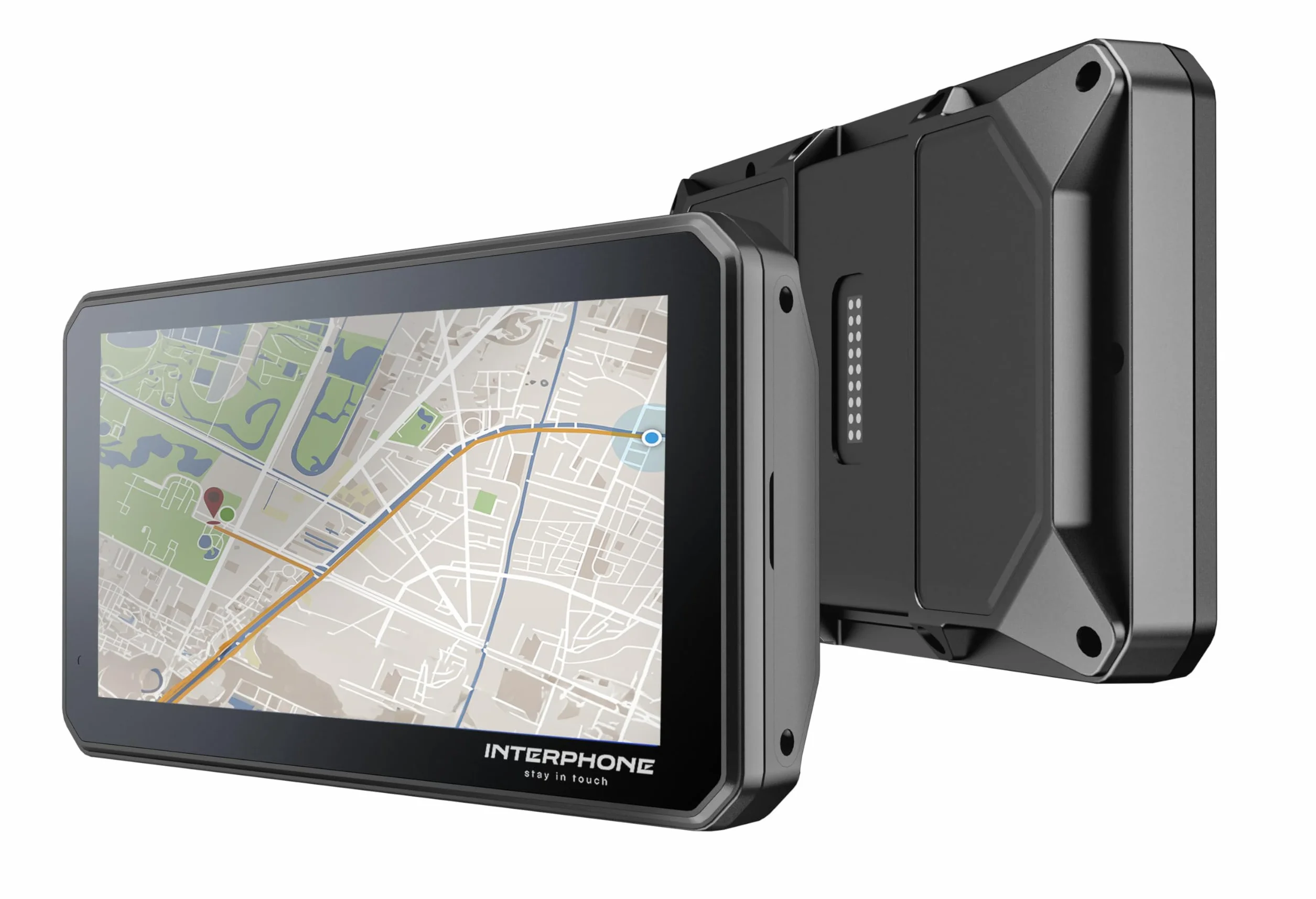 INTERPHONE SYNC55B – Pantalla Inteligente para Moto BMW de 5,5" con Wi-Fi y Bluetooth, Compatible con Apple CarPlay y Android Auto – Válida para el Soporte de Navegador Original BMW
