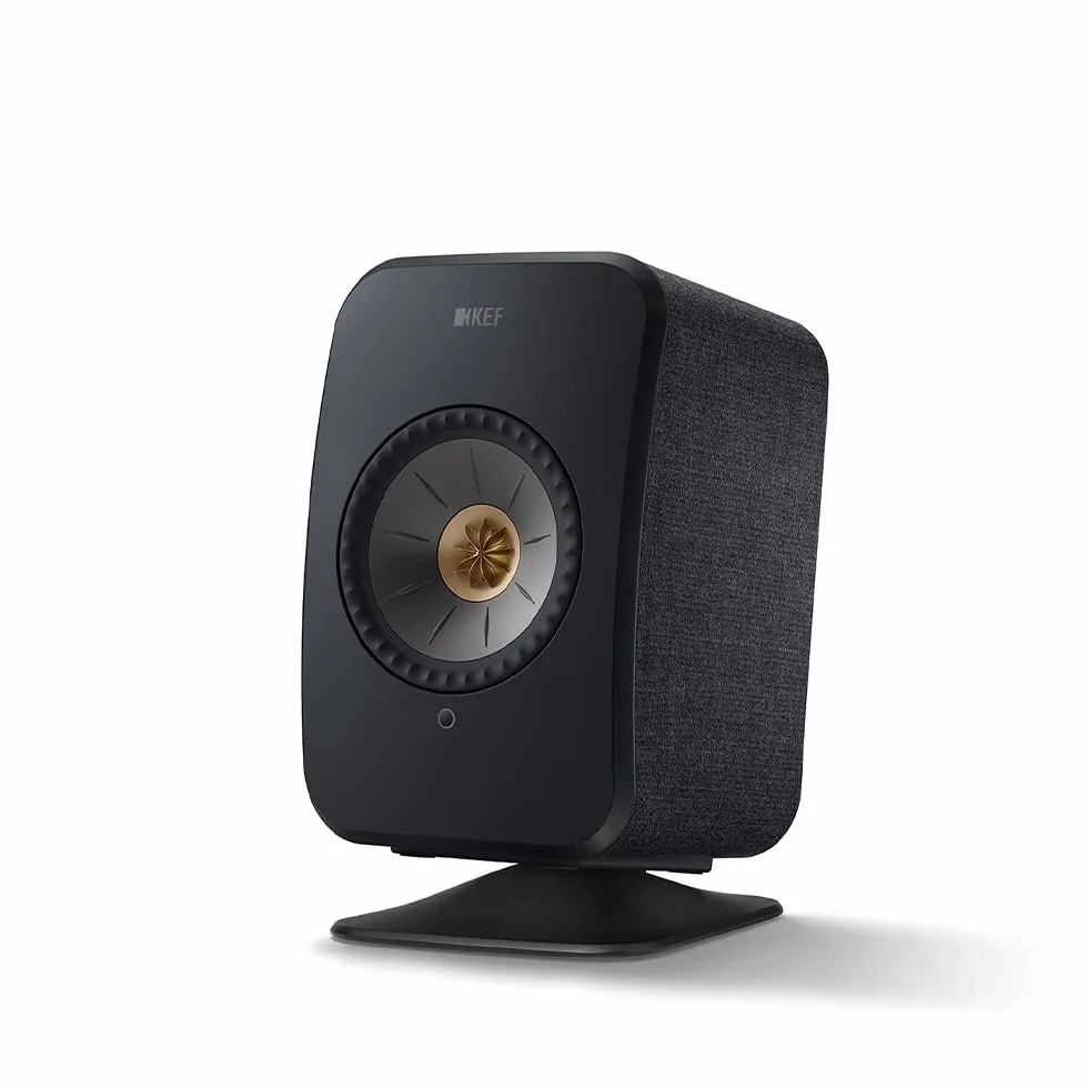 KEF P1 Soporte de Mesa, Negro I Soporte de Mesa para Usar LSX & LSX II