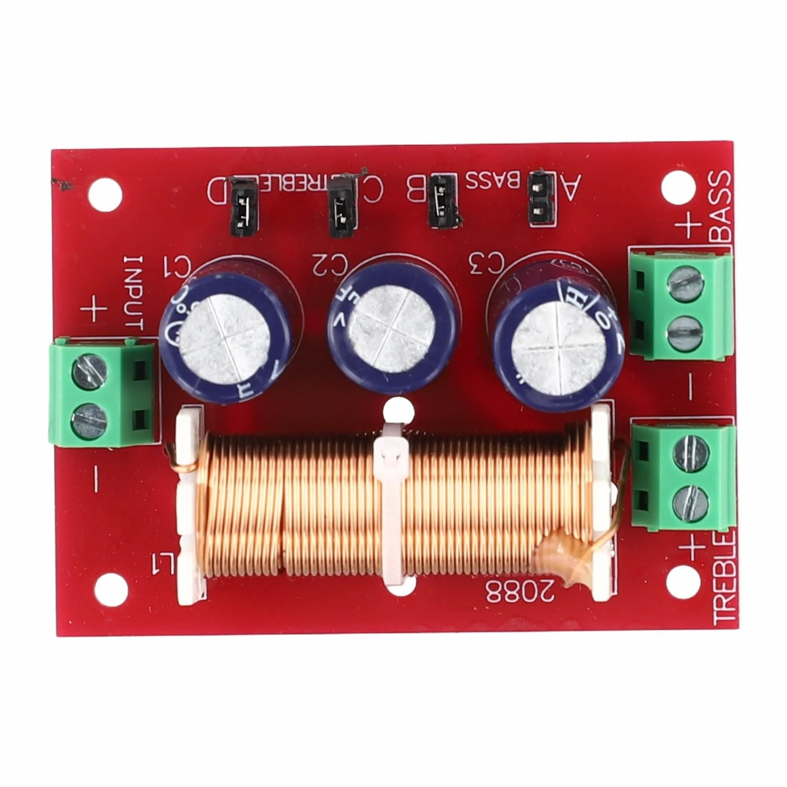 FABULETTA Divisor de frecuencia de altavoz de 2 vías 400W para audio claro