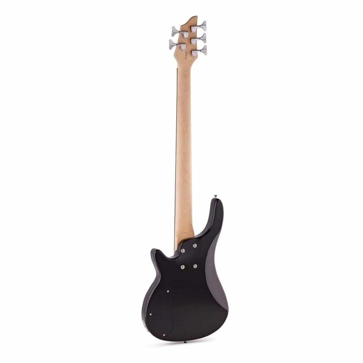 Gear4music Guitarra eléctrica Chicago de 5 cuerdas con accesorios Rojo