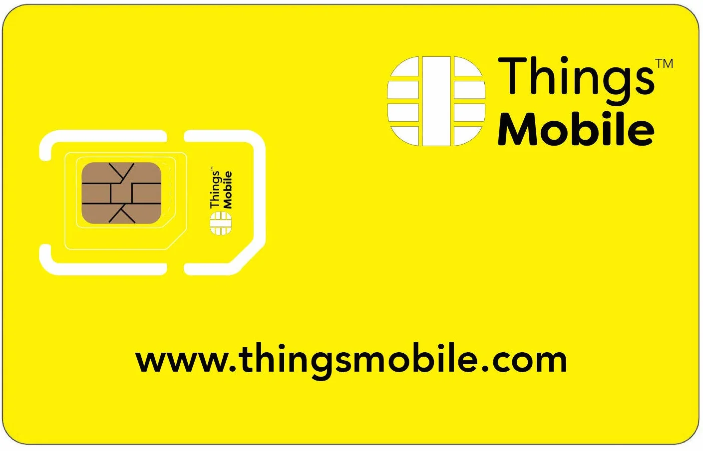 Things Mobile Tarjeta SIM Prepago IOT M2M Cobertura Global sin costos fijos 60€