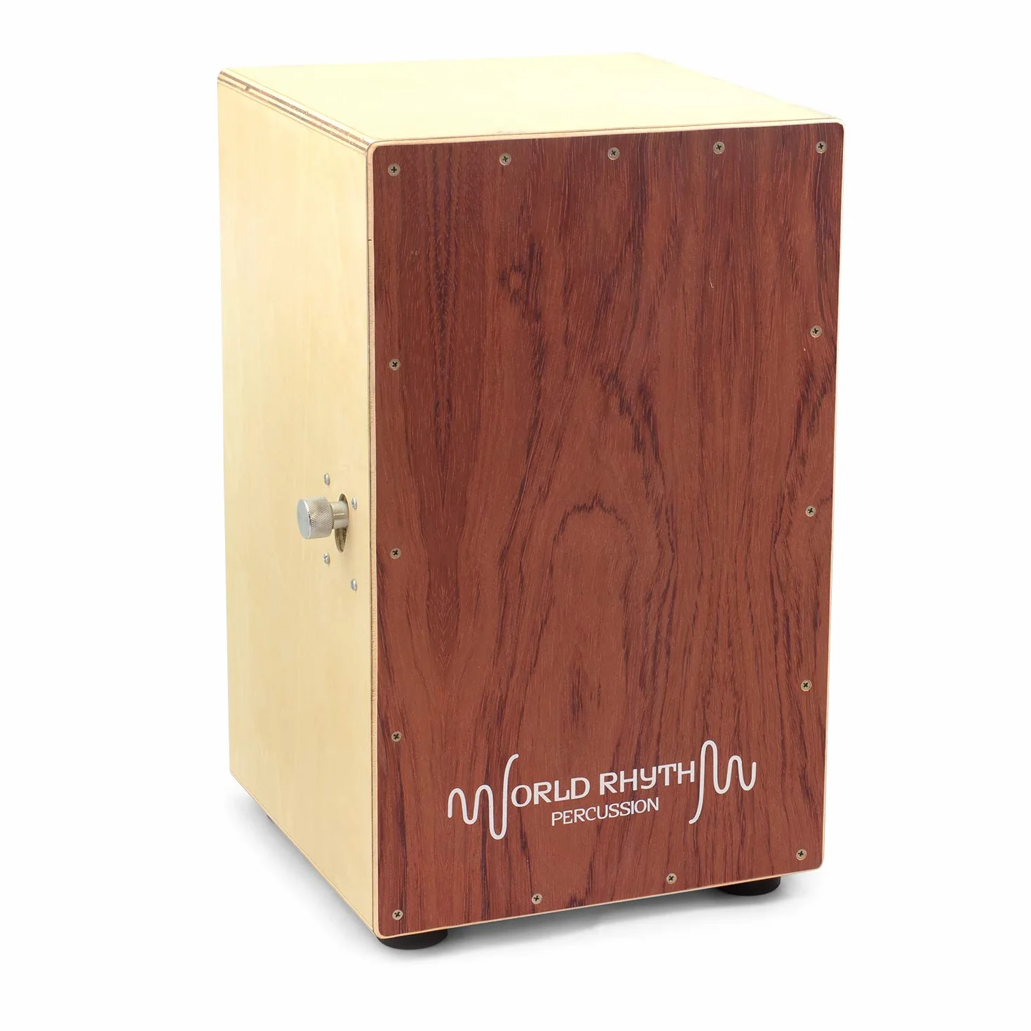 Sándalo Tambor de Cajon, Marrón | Marrón - World Rhythm CAJ2NB-BR