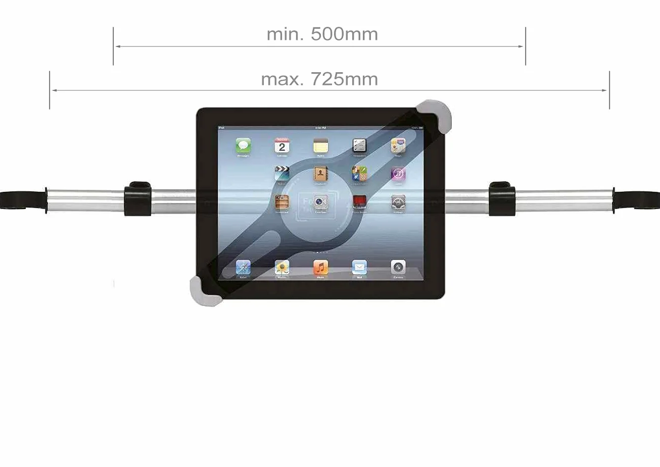 / Soporte Tablet Coche Central/para iPad, iPad Pro (9.7&12.9‘‘) / Samsung Galaxy Tab Pro, HTC, ASUS/Porta Universal Tablet 9,5-14,5" Pulgadas/Asiento/REPOSACABEZAS Coche CABECERO