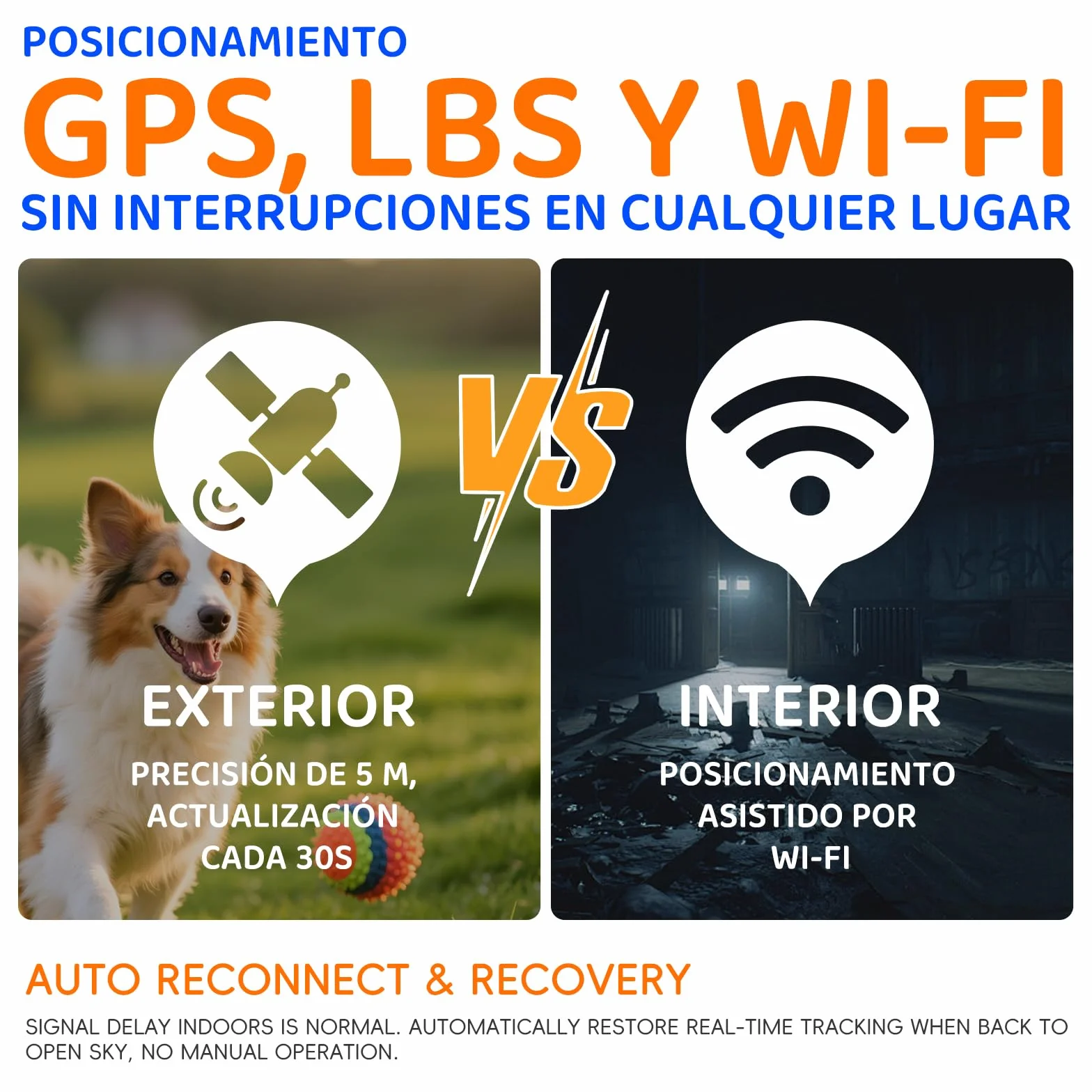 Collar GPS Perros Seguimiento satelital en Vivo 4G, múltiples alertas Inteligentes, Monitor de Actividad Totalmente Impermeable para Perros y Gatos, Alcance Ilimitado,Se Requiere suscripción