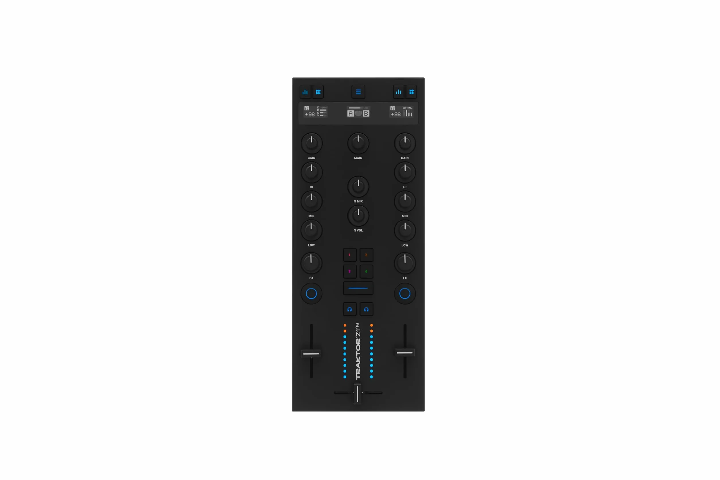 Native Instruments, Traktor Z1 Mk2, Controlador Mezclador y Tarjeta de Sonido