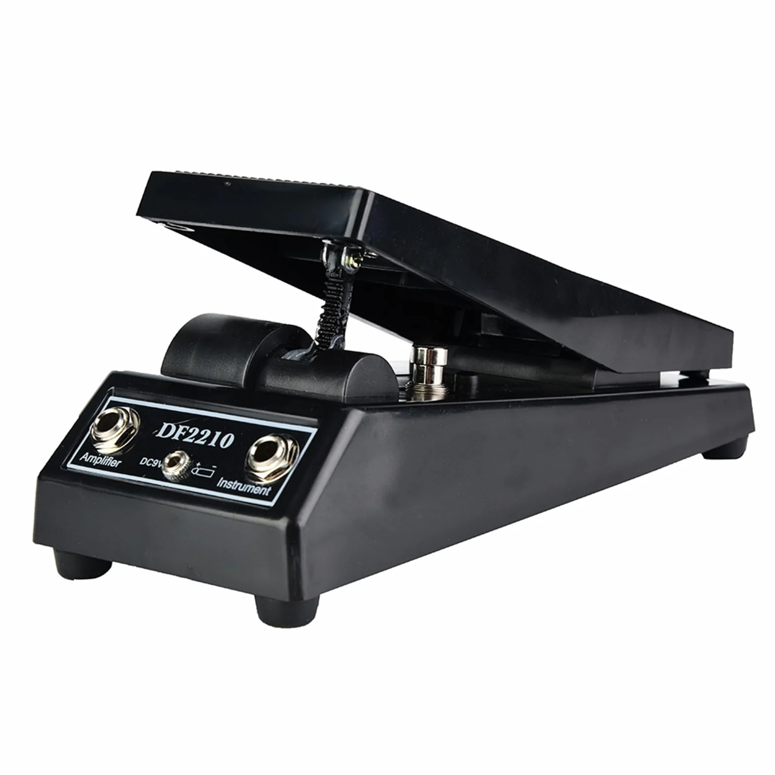 Alomejor Pedal de Volumen Tonos de Guitarra Eléctrica Efecto Wah Pedal para Guitarristas Eléctricos DJ Instrumento Musical