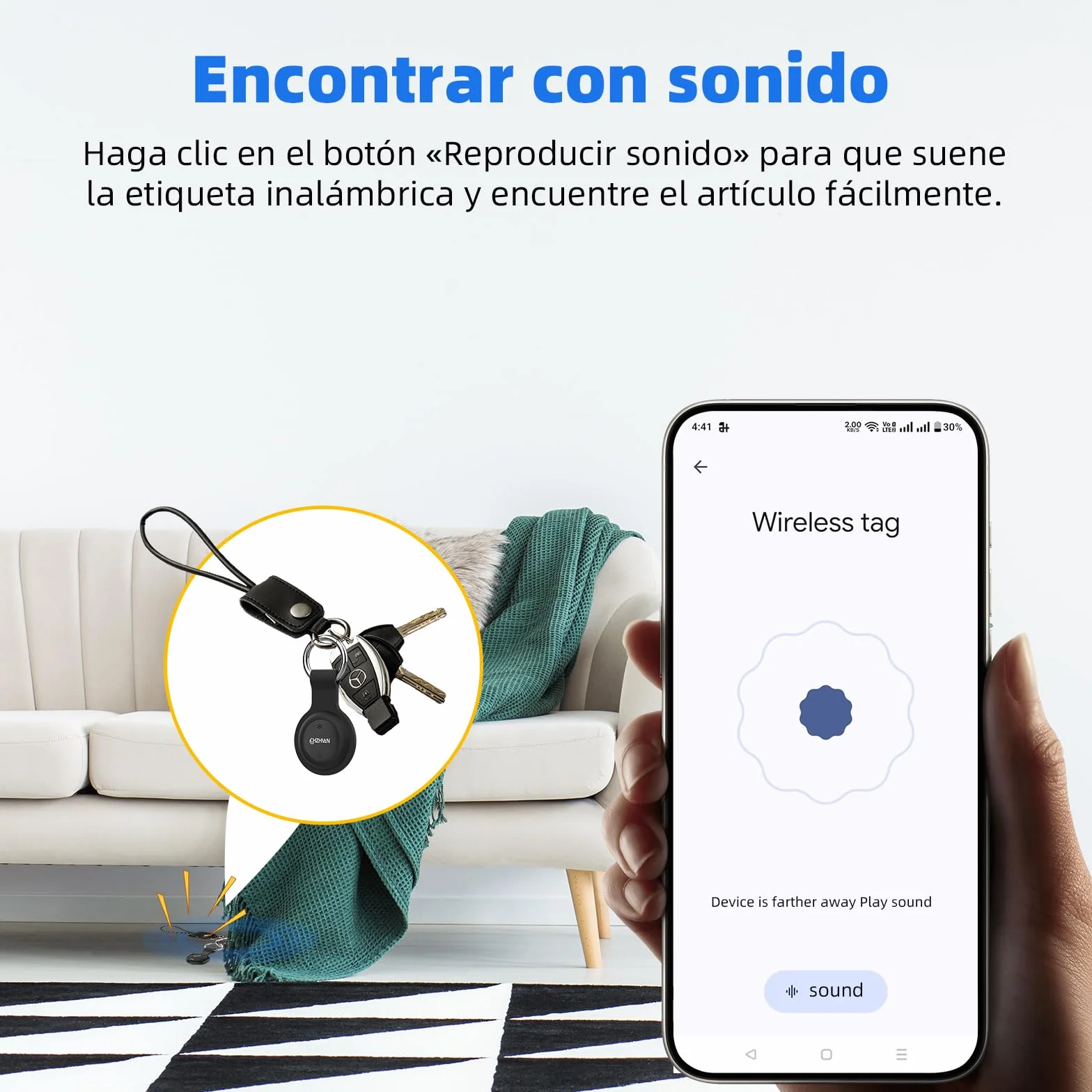 Android Smart Tracker Tag,Google Localizador Funciona con Find Hub App (SÓLO Android),Bluetooth Key Finder para Llaves,Bolsas,Equipaje,Mascotas y Mochila,Impermeable IP67，Batería Reemplazable,2 Negro