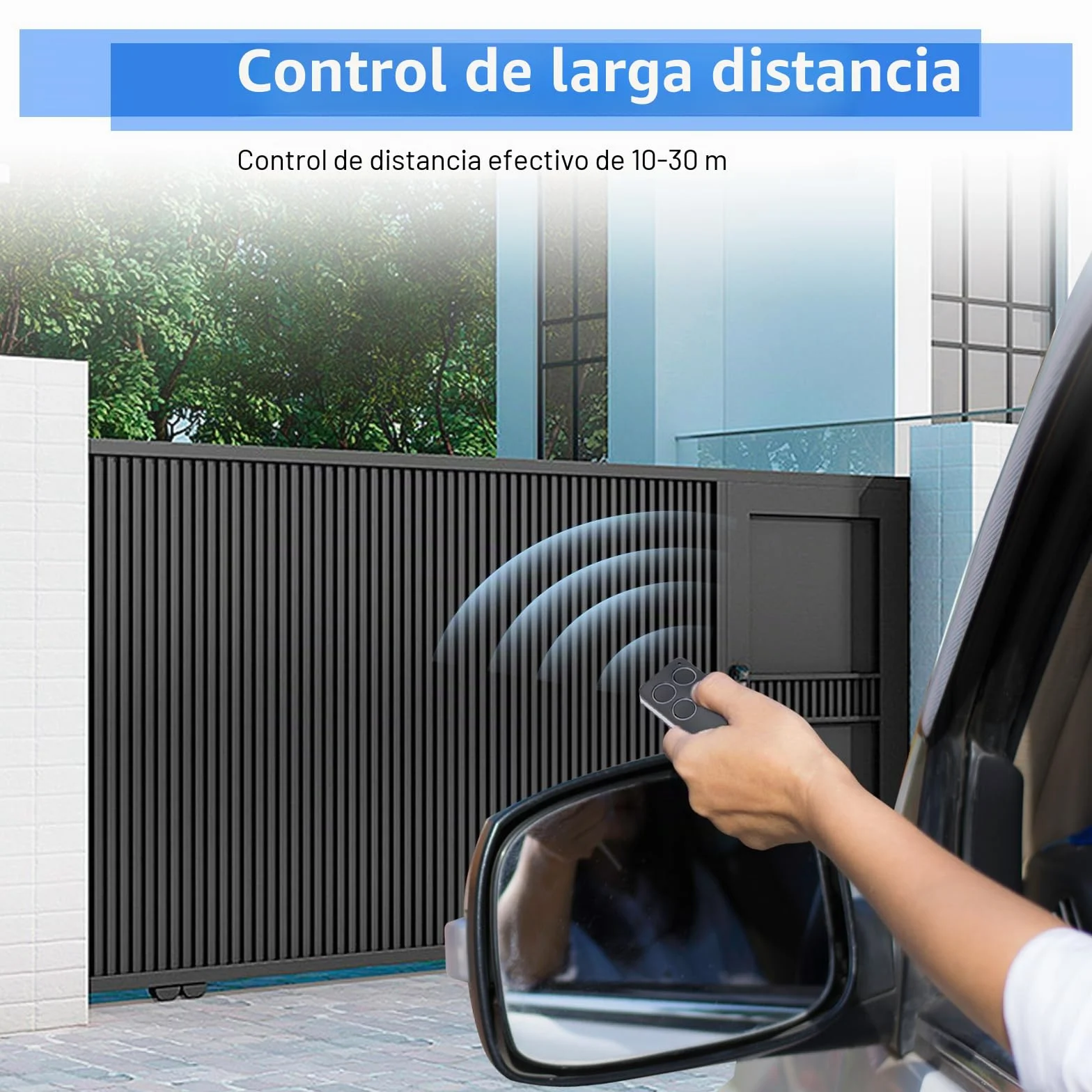 Mando a Distancia Compatible con V2 Phox 2, 2 Unidades para Puerta de Garaje V2 Phoenix 2/4, TXC, TRC, TSC4, Hand (4 Canales)