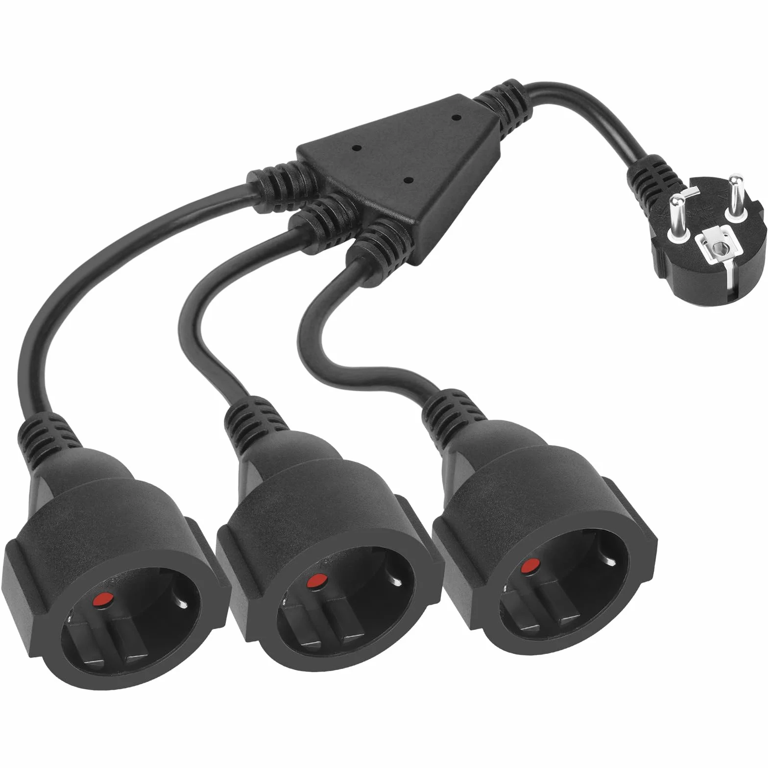 URAQT Cable alargador IP44 250V 16A 3 enchufes