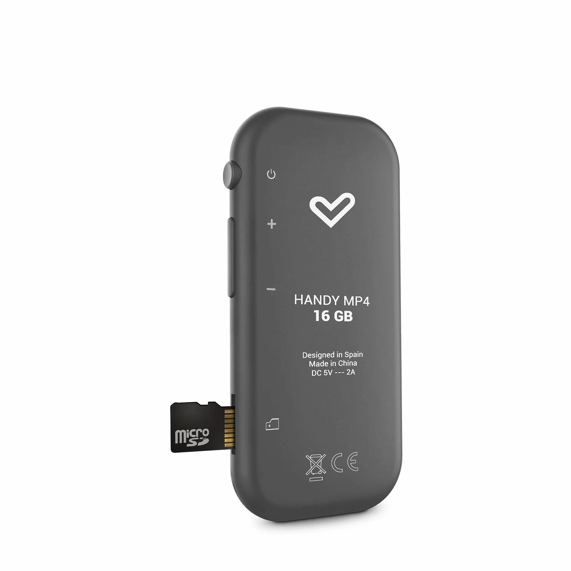 Energy Sistem Handy Reproductor MP4 Bluetooth 16GB Pantalla IPS 1.54" Radio FM MicroSD 128GB Grabadora de Voz MP3