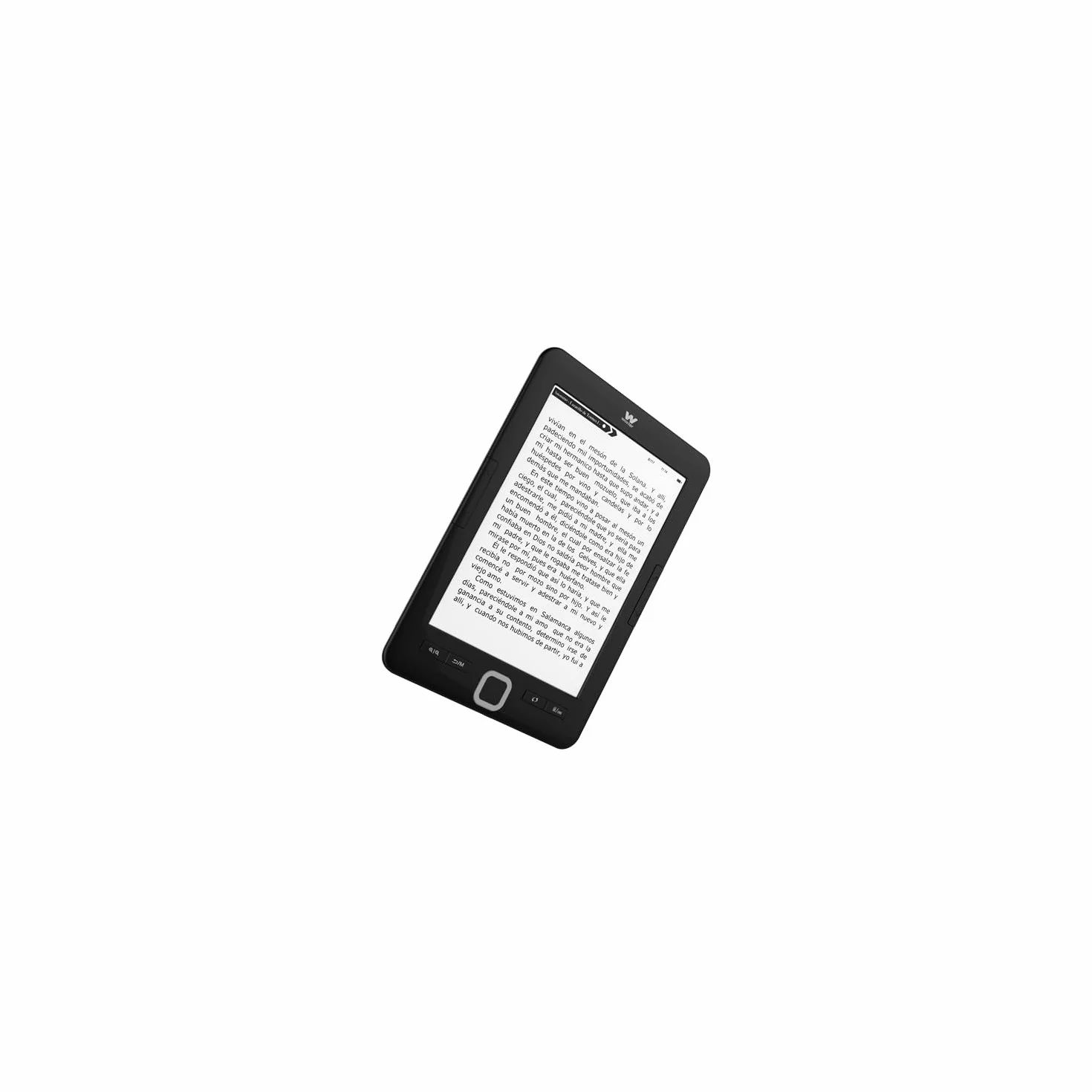 Woxter Scriba 195 Lector de Libros Electrónicos Negro 6 Pulgadas