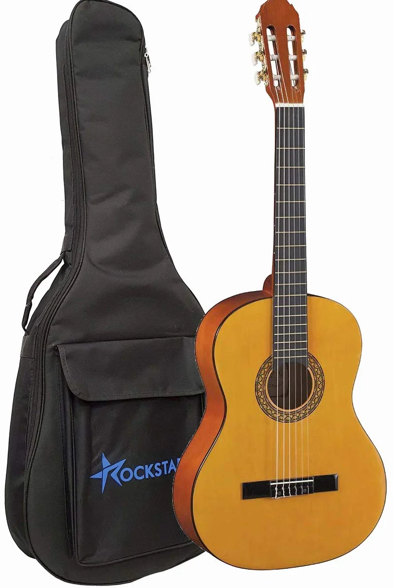 Guitarra Clásica Española Romanza mod Primera 4/4 con Funda 8mm espesor calidad y precio - Rockmusic España