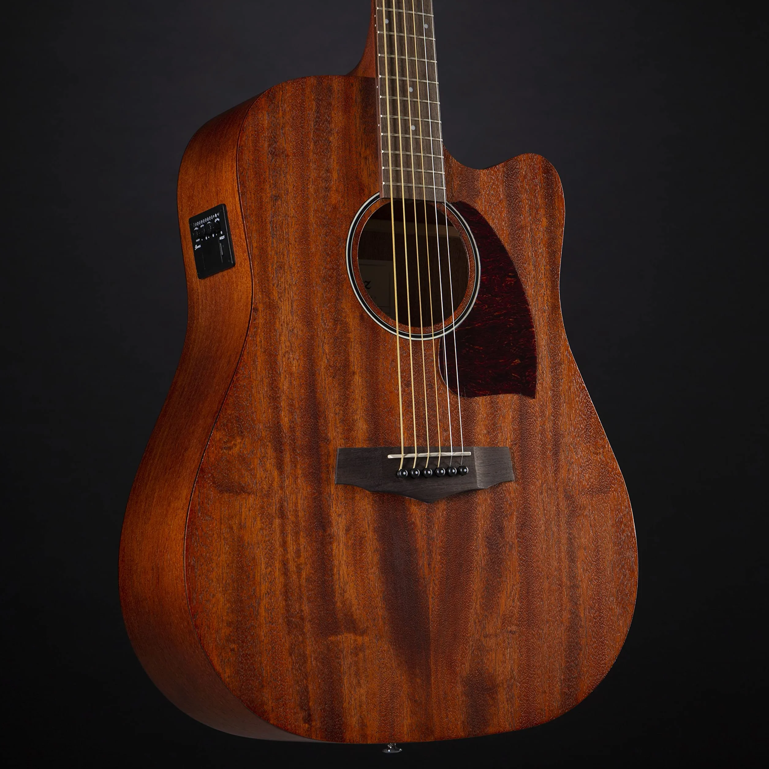 Ibanez PF12MHCE-OPN Guitarra electroacústica, poro abierto natural