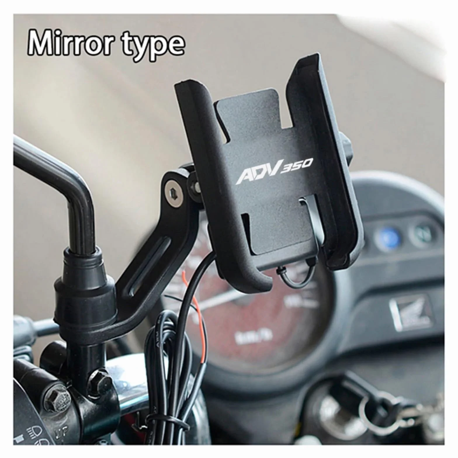 Soporte de aleación de Aluminio CNC para Móvil Hon@&da ADV350 ADV150 ADV-350 2021-2023, Accesorios para Moto