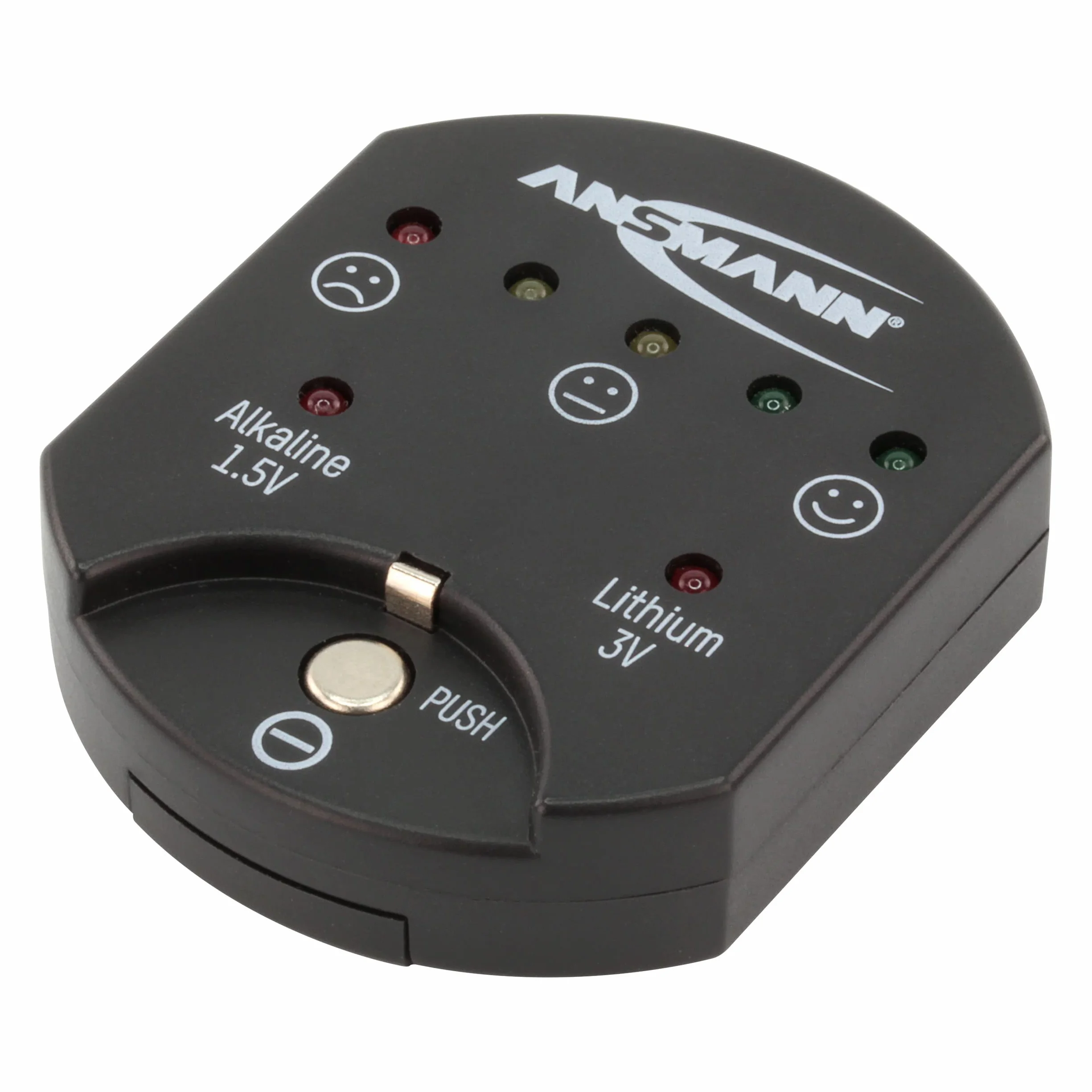 Ansmann 1900-0035 Negro - Medidor de energía y batería (CR1620, 55 mm, 45 mm, 13,5 mm, 17 g)
