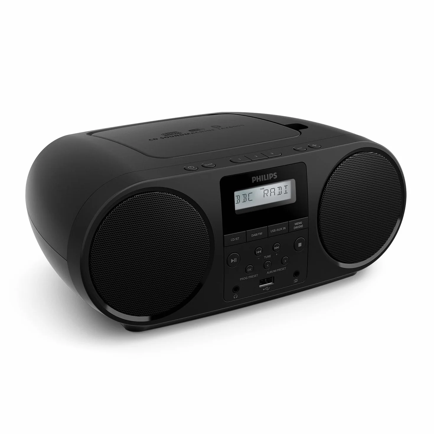 Philips TAZ6000 Reproductor CD Todo-en-1 Radio DAB+/FM Bluetooth 5.4 USB