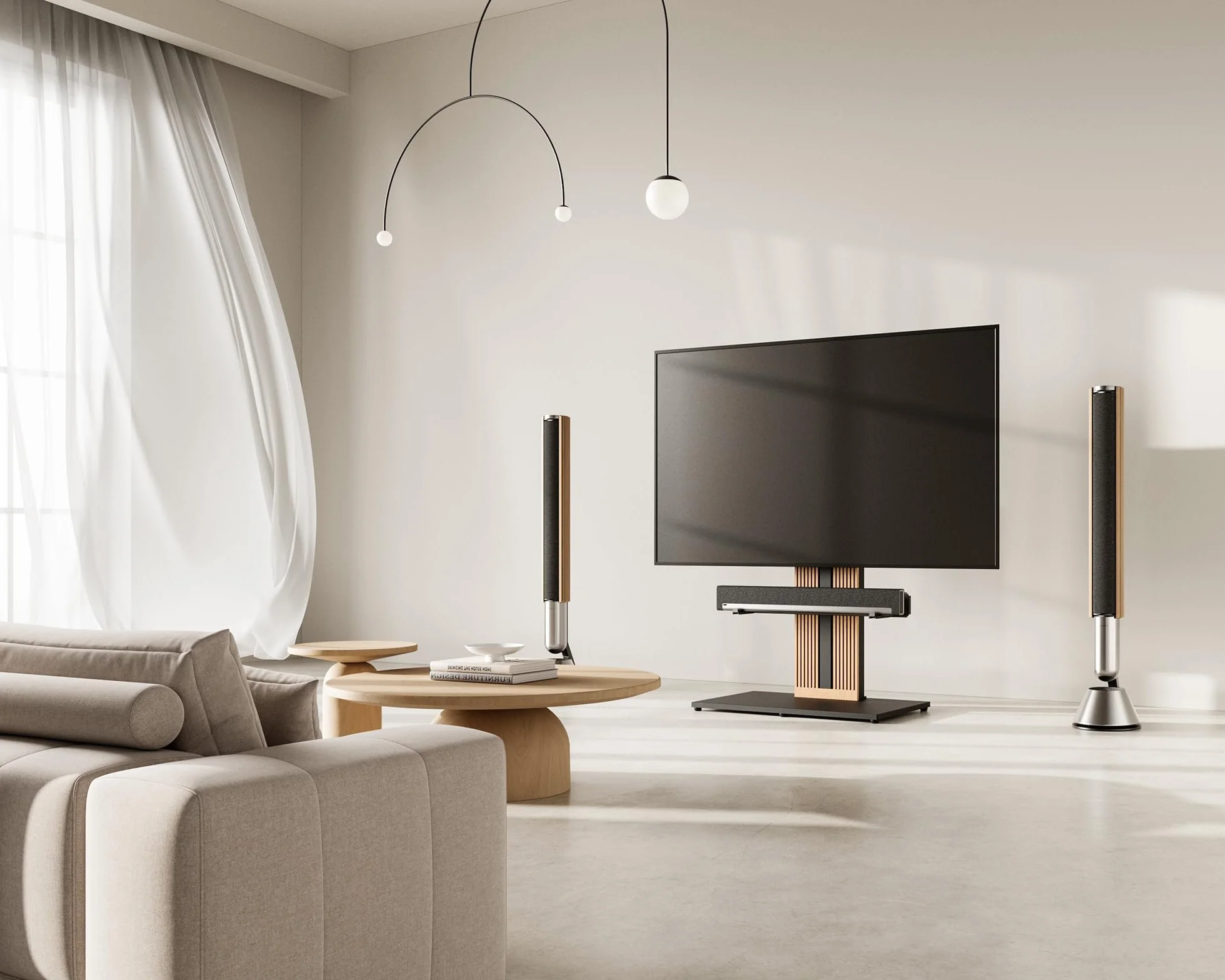 FITUEYES Soporte para Barra de Sonido para Soportes de TV de Las Series Zen y Cantor, Soporte Ajustable para Barra de Sonido de hasta 6,5 KG con Almohadillas Antideslizantes EV