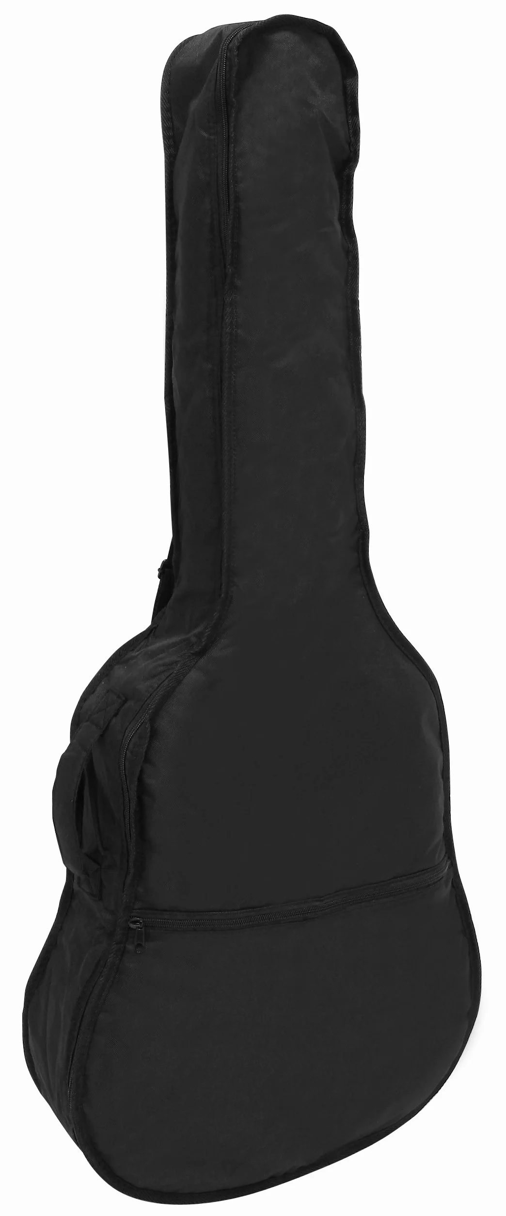 guitarra acústica, negro, incl. funda