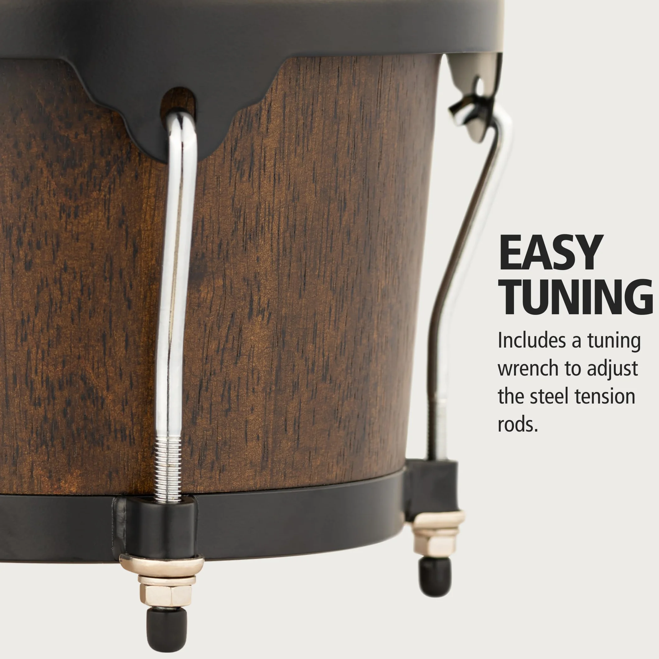 Meinl HB100VWB-M - Bongos, Barril de vino de la vendimia