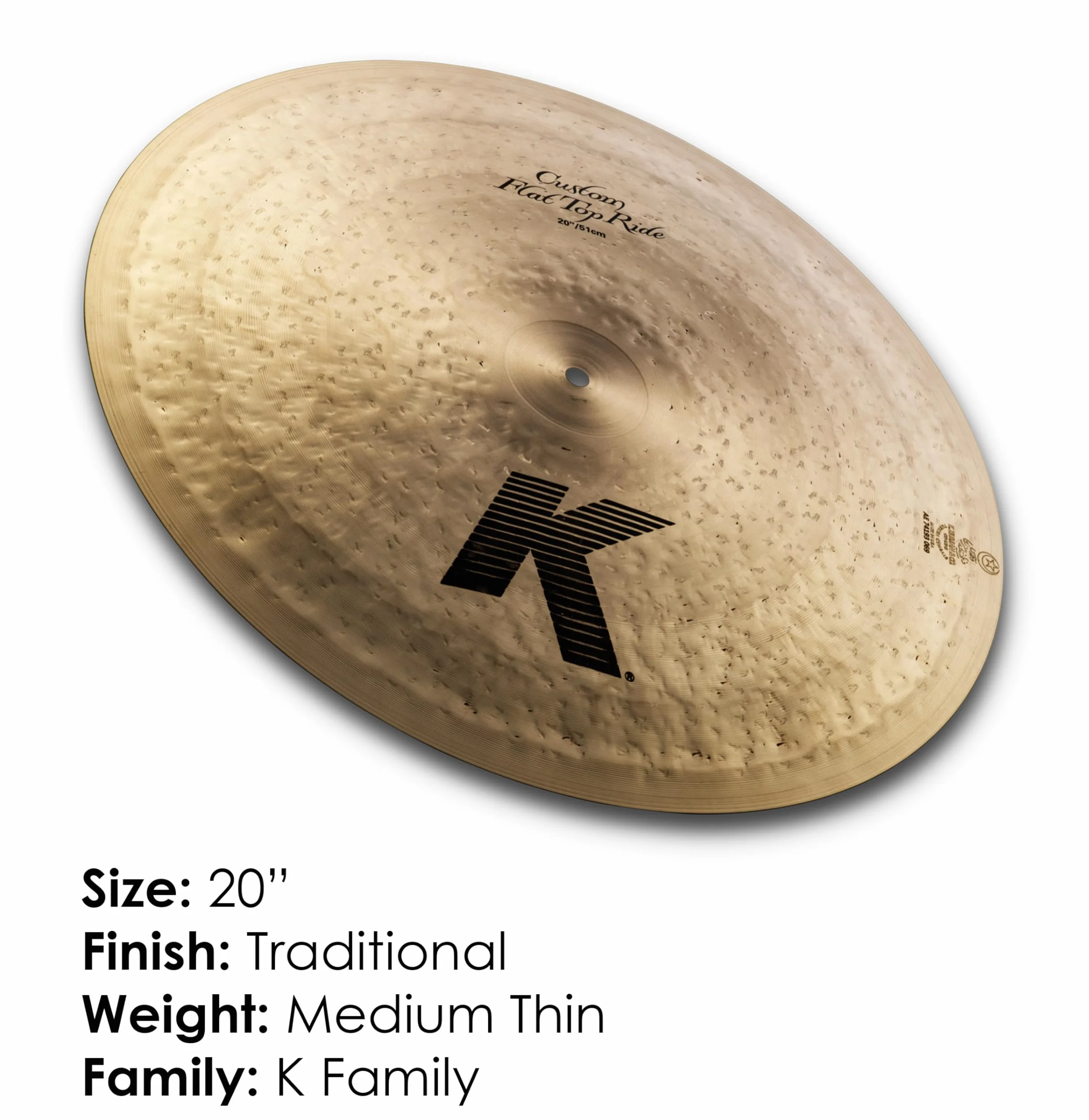 Zildjian K Custom Series - 20" Dark Ride Cymbal