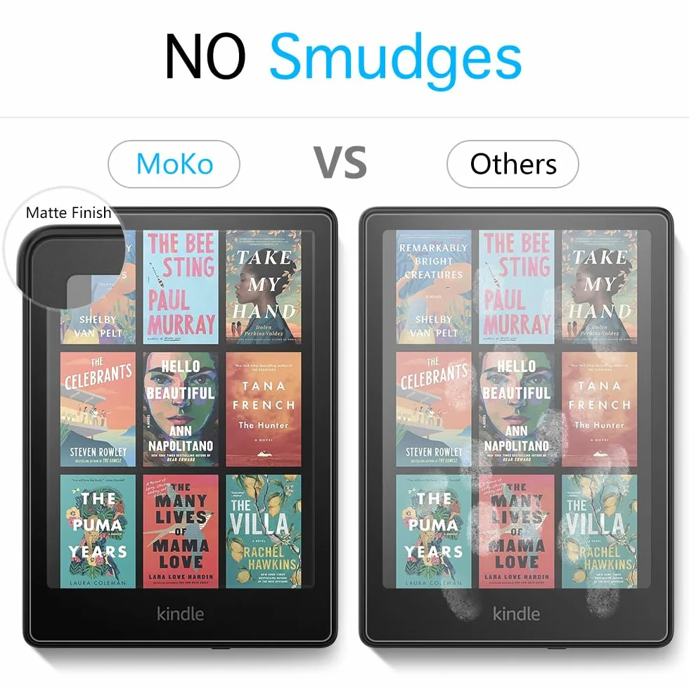 MoKo 3 Piezas Protector Pantalla Antirreflejos Mate para Kindle Paperwhite 12ª Generación 2026/2025, Kindle Colorsoft 2025/2024