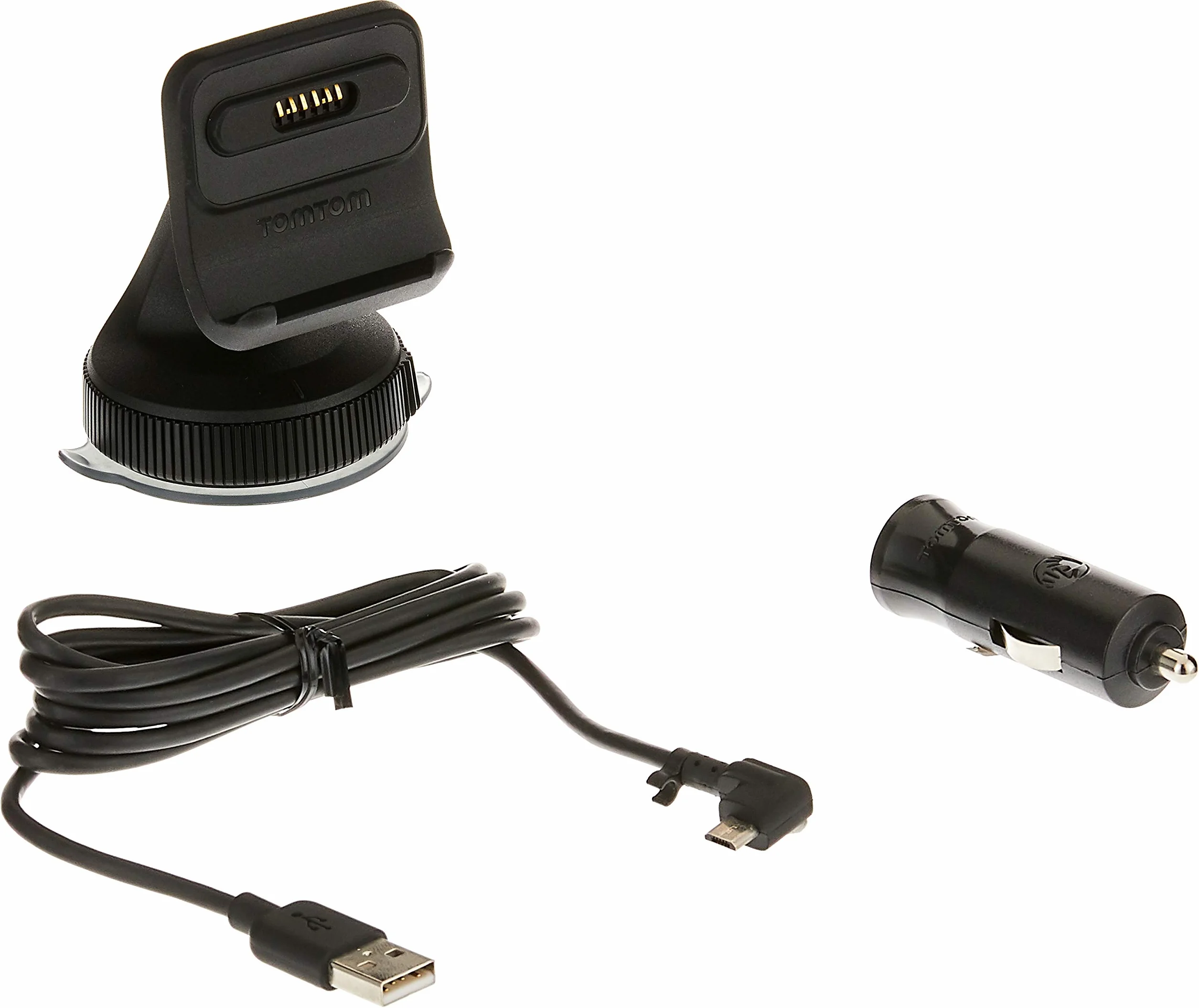 TomTom Soporte Parabrisas Click-and-Drive Cargador Coche USB 5 6 Pulgadas GO Professional