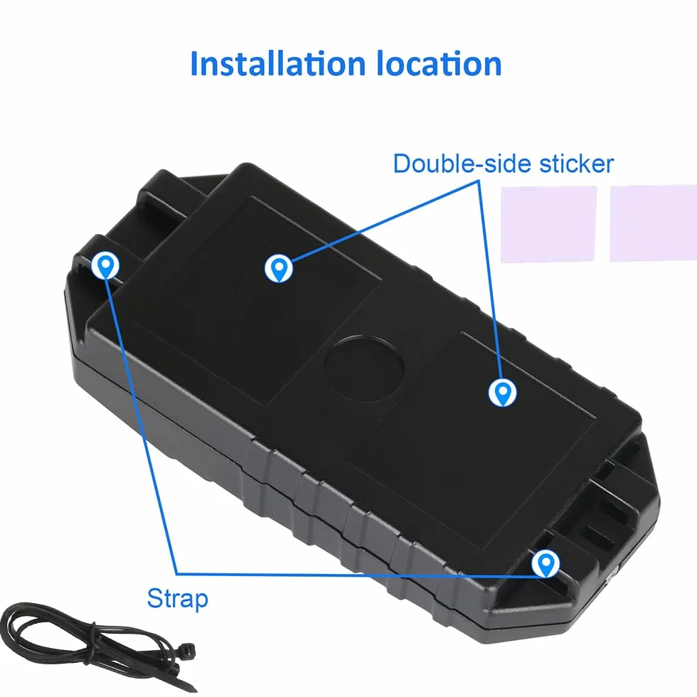 Mengshen Alarma Bicicleta Mejorada 113dB Loud Impermeable Inalámbrico Moto Alarma con Sensor Movimiento Vibración Antirrobo Remoto para la Seguridad Ciclismo (4 sensores con 2 mandos a Distancia)