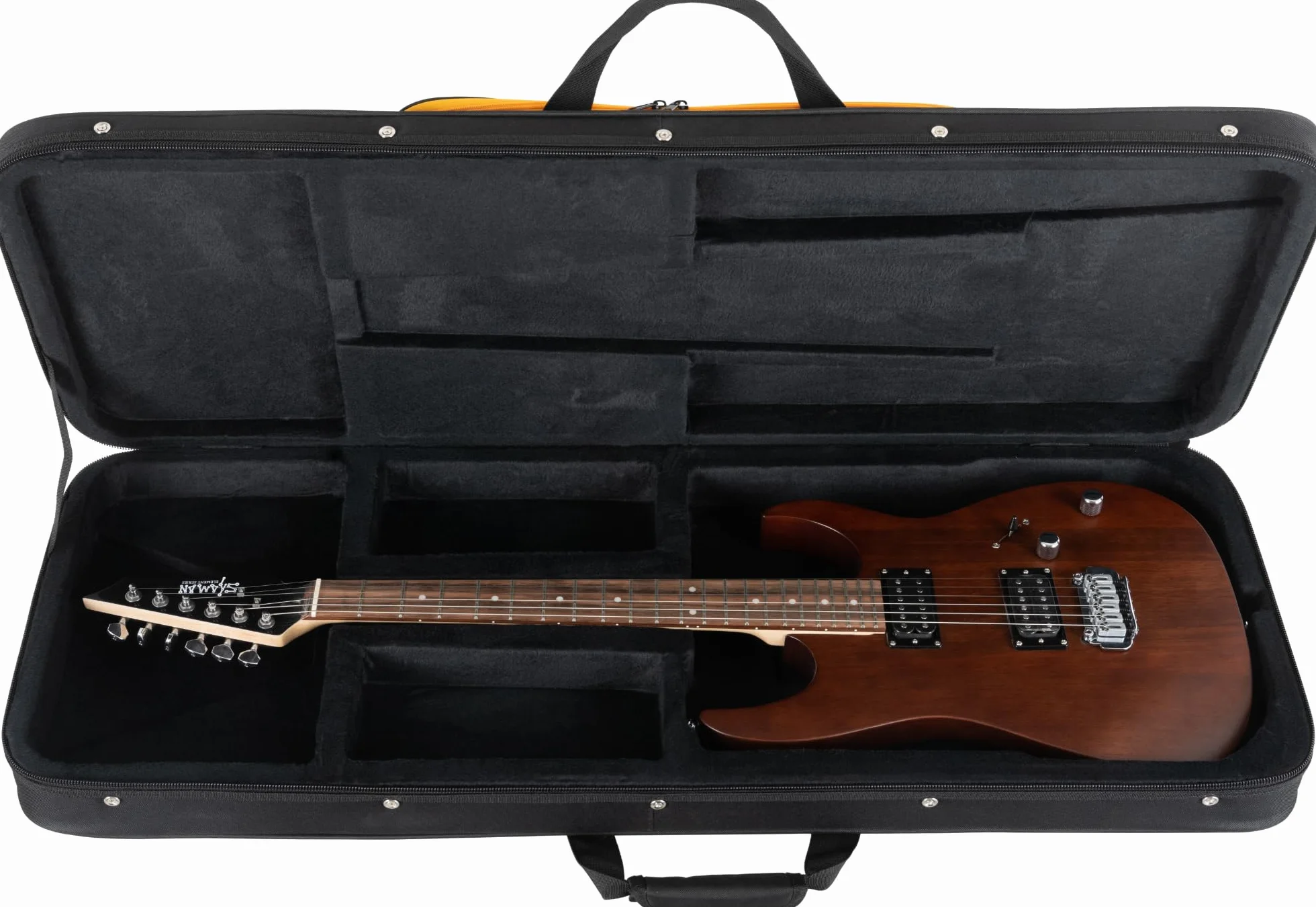 ROCKTILE EGSCR-1122BK Softcase para Guitarra Eléctrica - Maletín Ligero y Práctico para Todas Las Guitarras Eléctricas Comunes