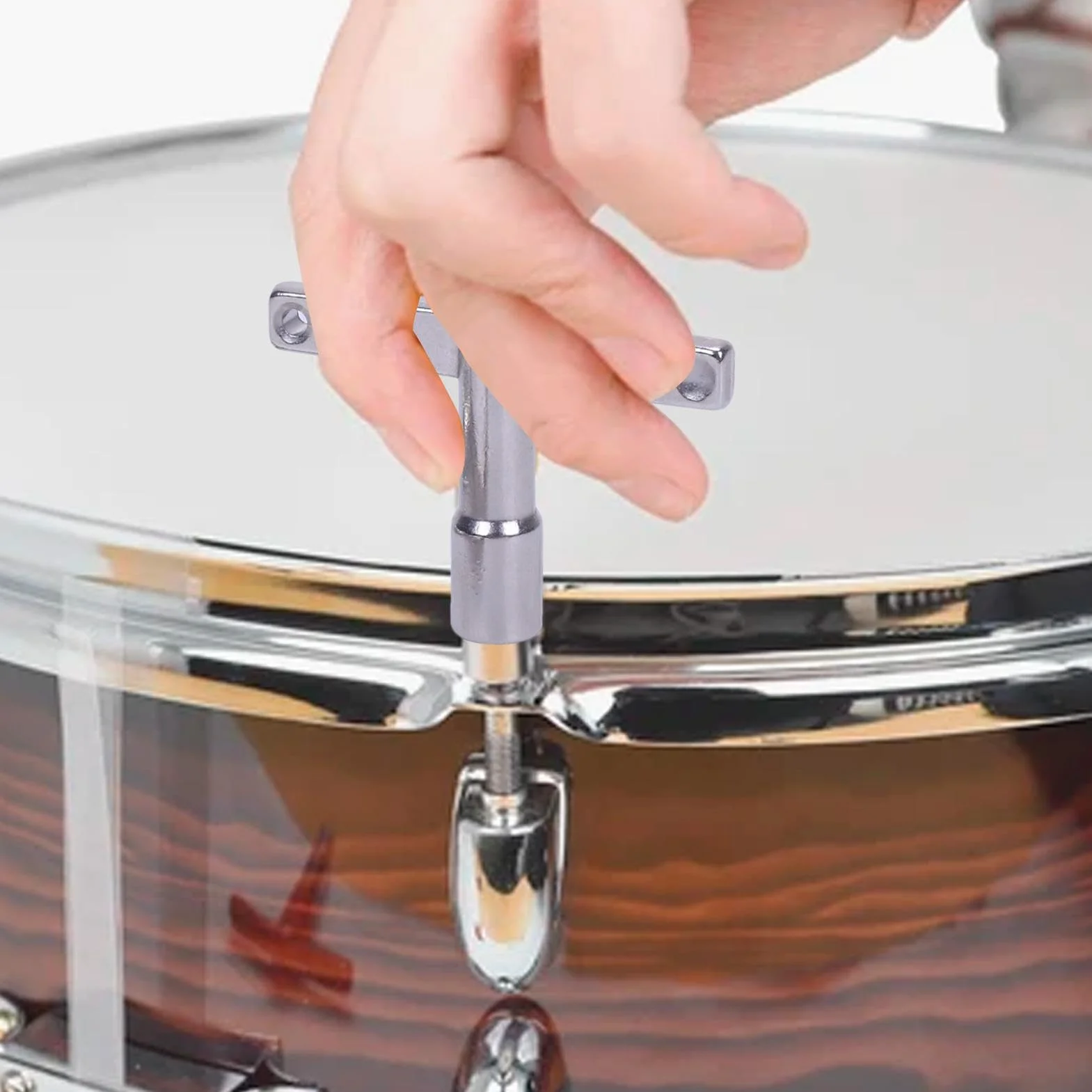 Herramienta de afinación de tambor,Medidor de afinación de tambor | Tecla del afinador de batería - Llave para afinador de llave de tambor de aleación precisa, accesorios para llaves de afinador de ta