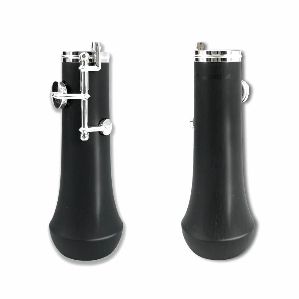 Yinfente Oboe Profesional Con Llave C Izquierda F - Resonancia Semiautomática, Ebonita/Palisandro + Piezas (Ebonita)