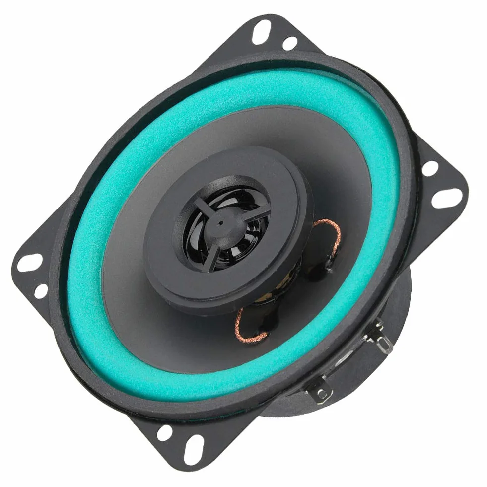 AMONIDA Altavoz de Bocina de Coche de 4 Pulgadas, 100 W, Gran Potencia, Audio para Puerta de Vehículo, Agudos