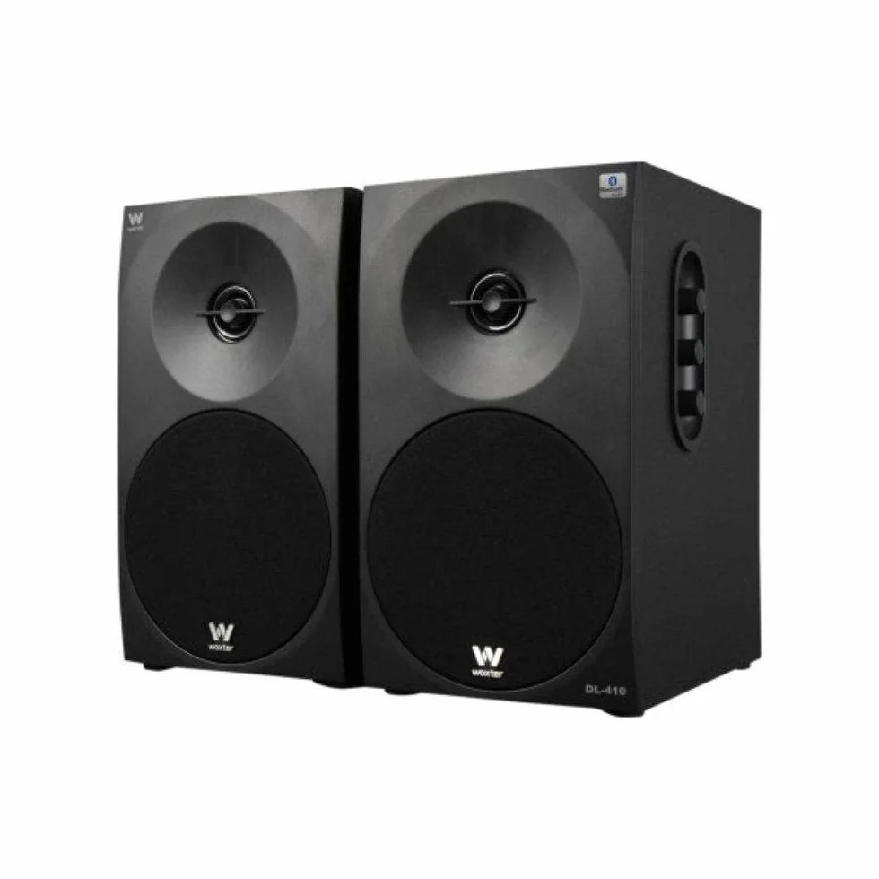 Woxter Dynamic Line 410 BT Altavoces estéreo 2.0 150W Bluetooth Madera 4 Pulgadas Tweeter Negro