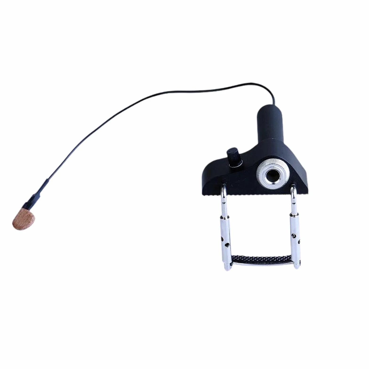 LOVIVER Micrófono de contacto Pastilla piezoeléctrica Pastilla de transductor piezoeléctrico, buen sonido, pastilla de violín profesional y portátil para