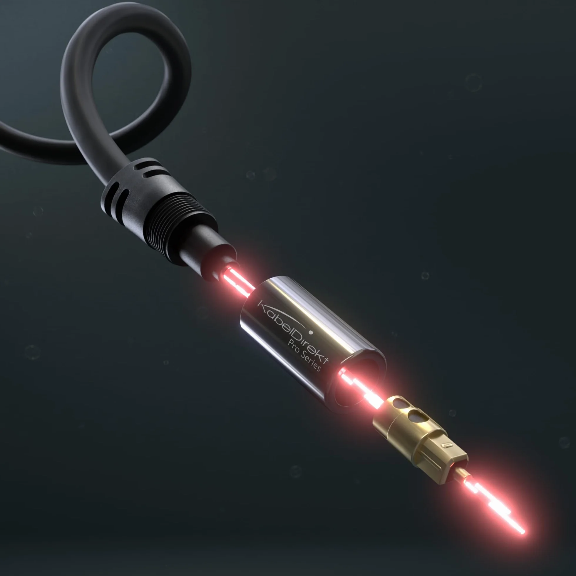 KabelDirekt 1m Kabel Optyczny TOSLINK Audio Dolby Digital DTS Męski-Męski Czarny