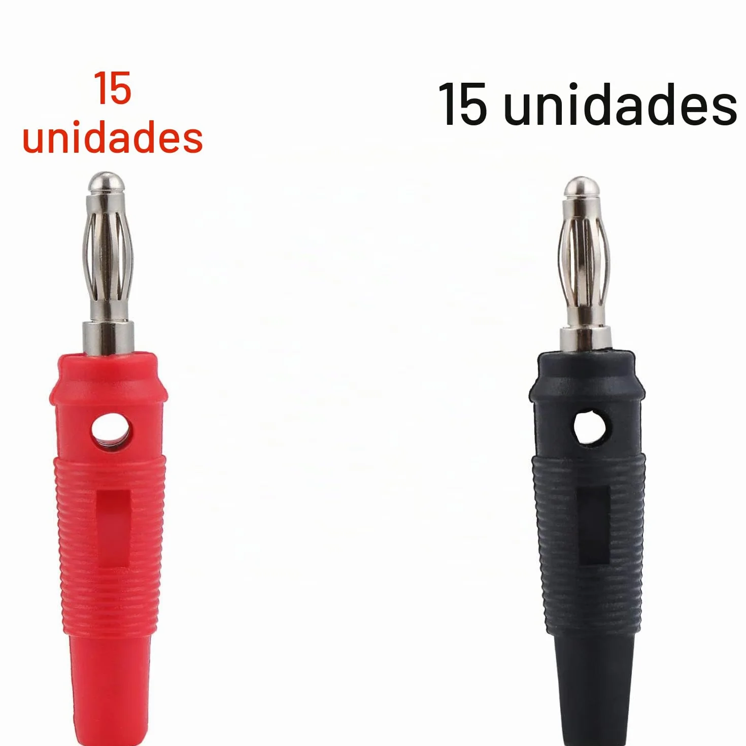 RUNCCI-YUN 30piezas de 4 mm Conector para Banana Speaker, Banana Connector Gold Plated, 4 mm Connector Audio Cable Speaker, Enchufe Banana Altavoz HiFi