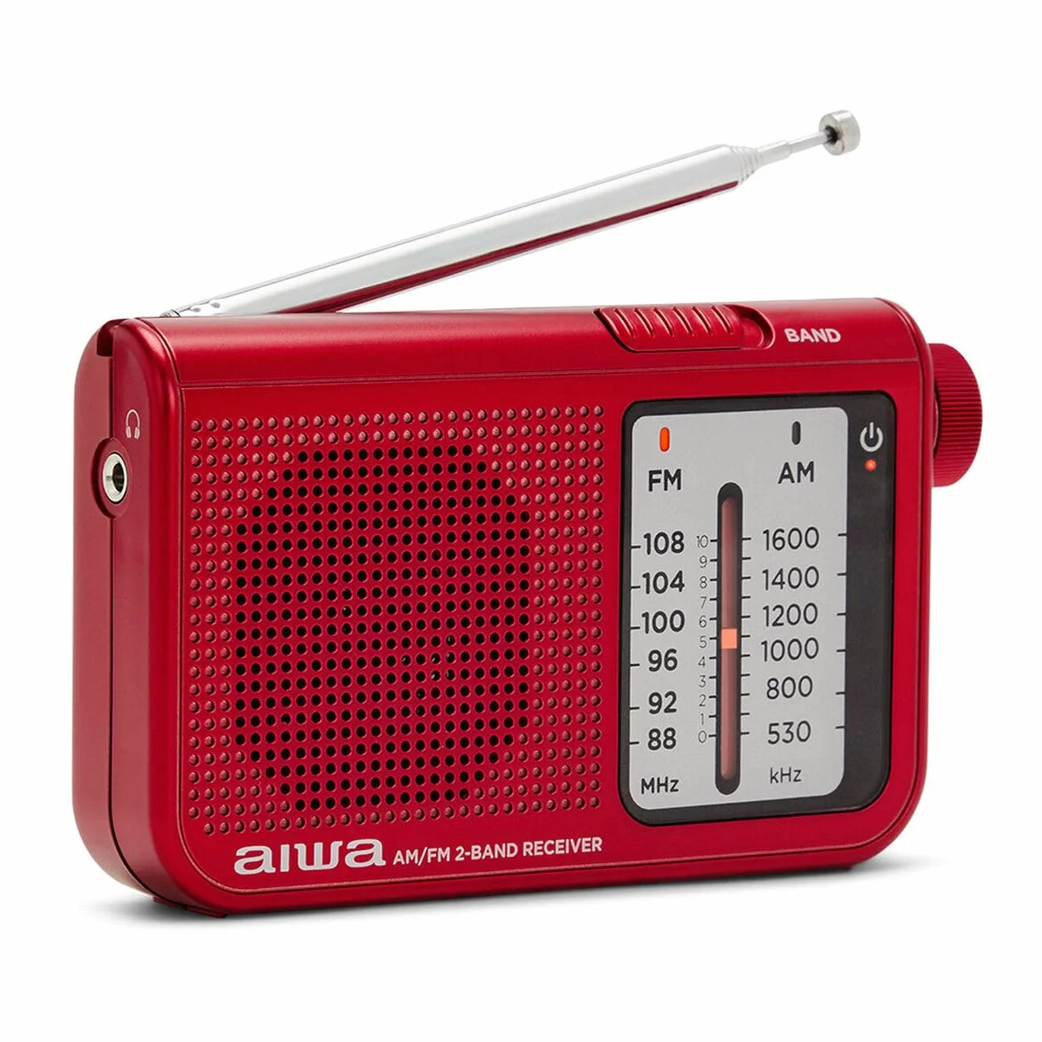 Radio Portátil Aiwa AM/FM Rojo